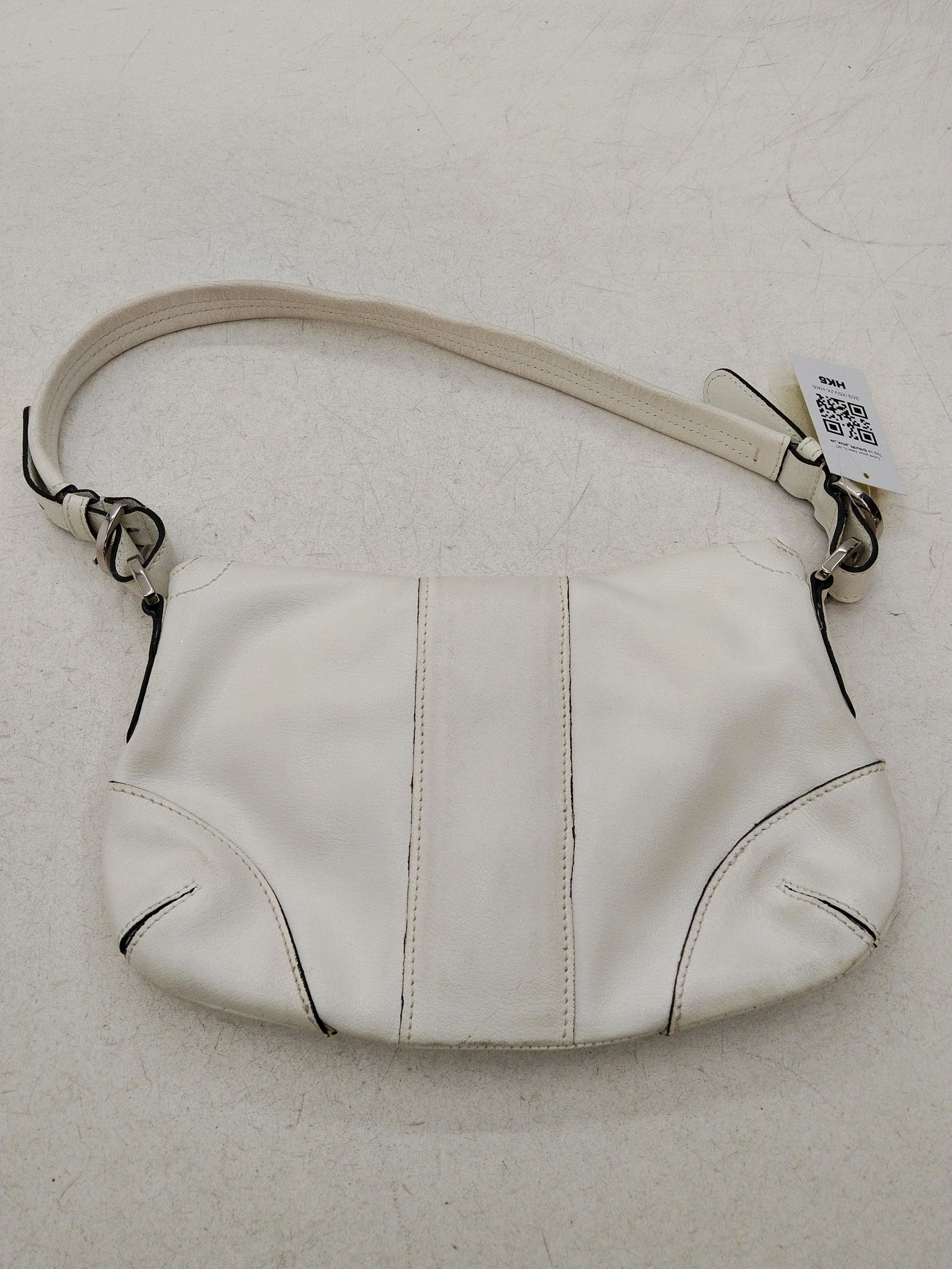 Kesslord Women's Bag White 100% Leather Shoulder Bag - Image 2