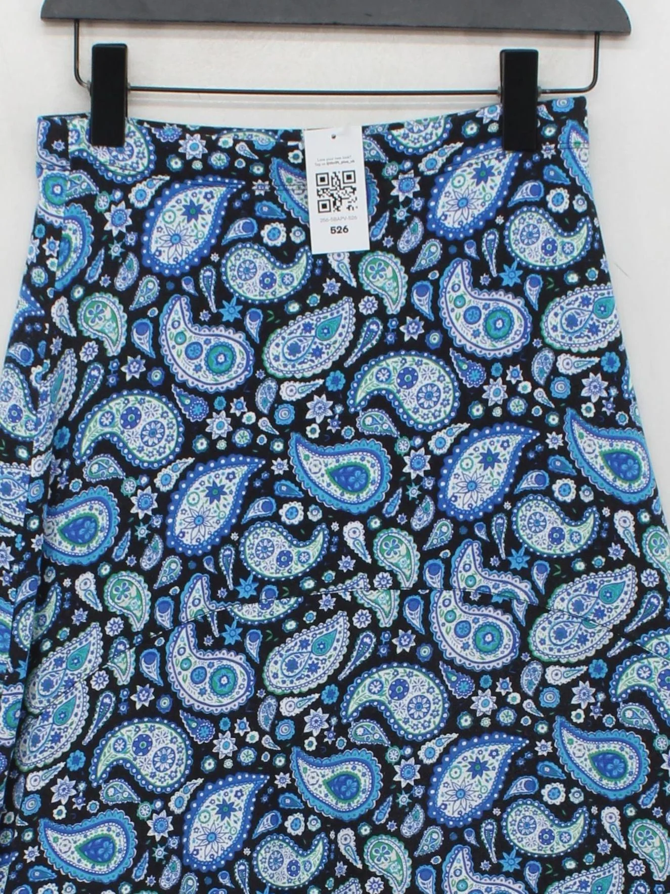 Kettlewell Women's Maxi Skirt XS Multi Paisley Viscose with Elastane Long Maxi - Image 3