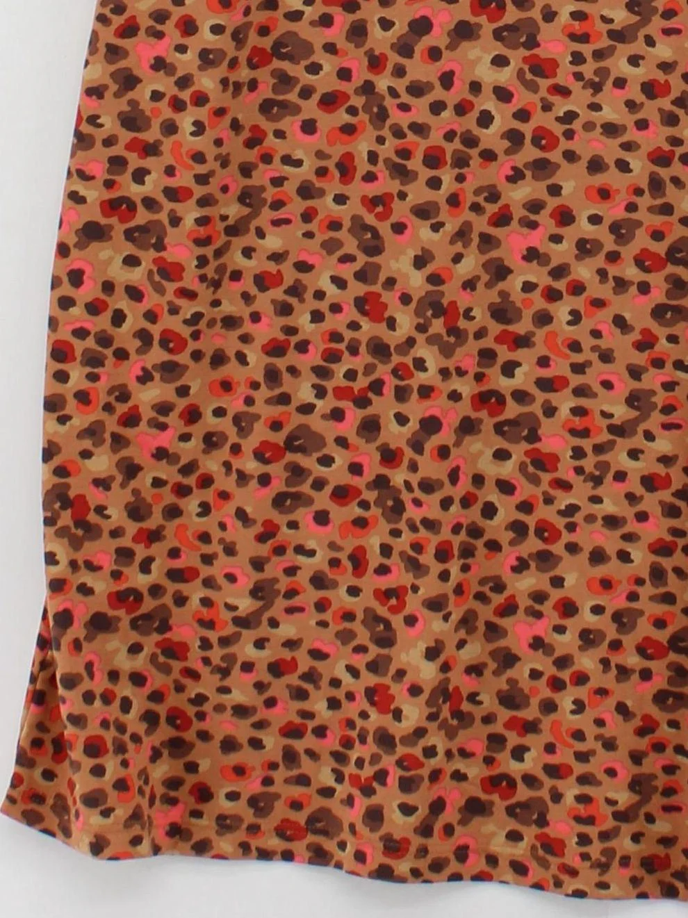 Kettlewell Women's Midi Skirt M Brown Animal Print 100% Other Midi A-Line - Image 4