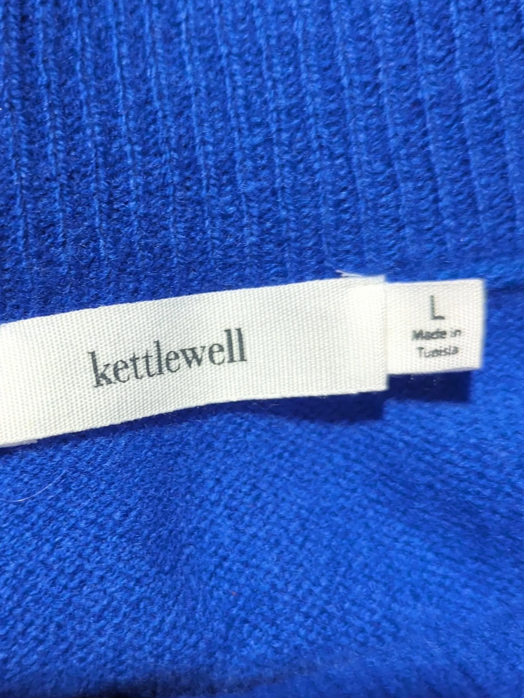 Kettlewell Women's Mini Skirt L Blue 100% Wool Short Mini - Image 5