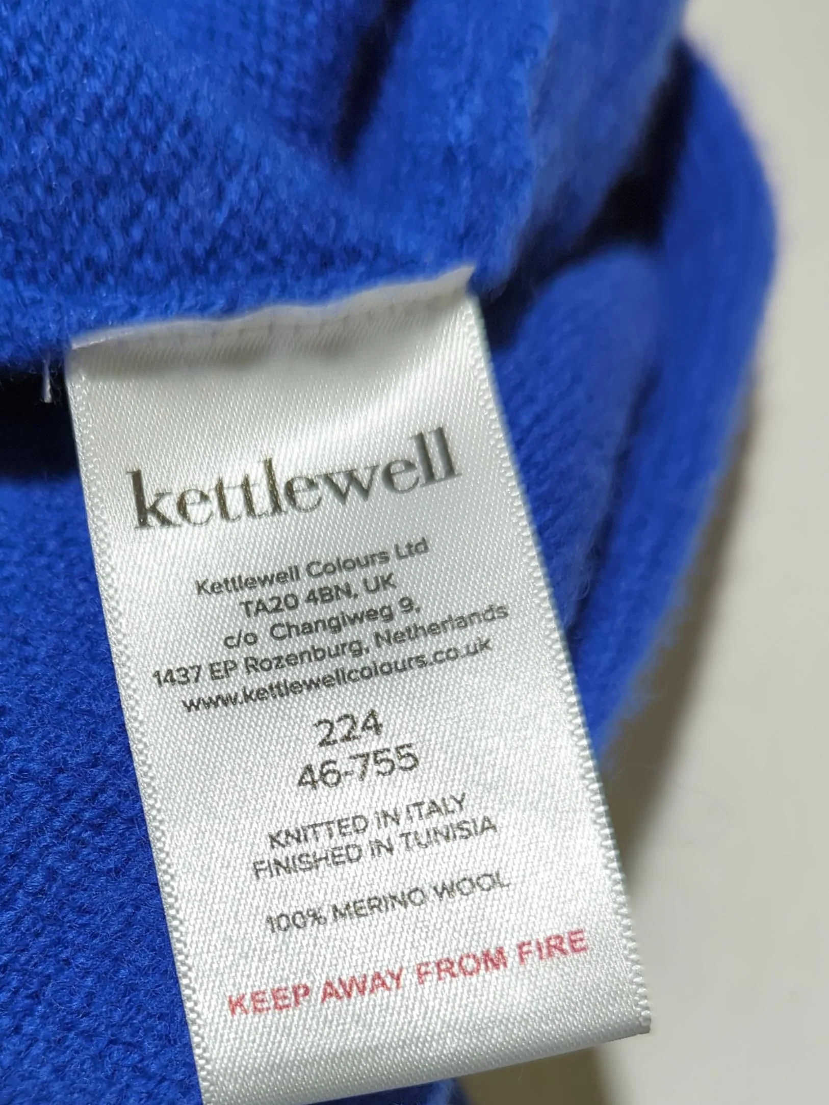 Kettlewell Women's Mini Skirt L Blue 100% Wool Short Mini - Image 6