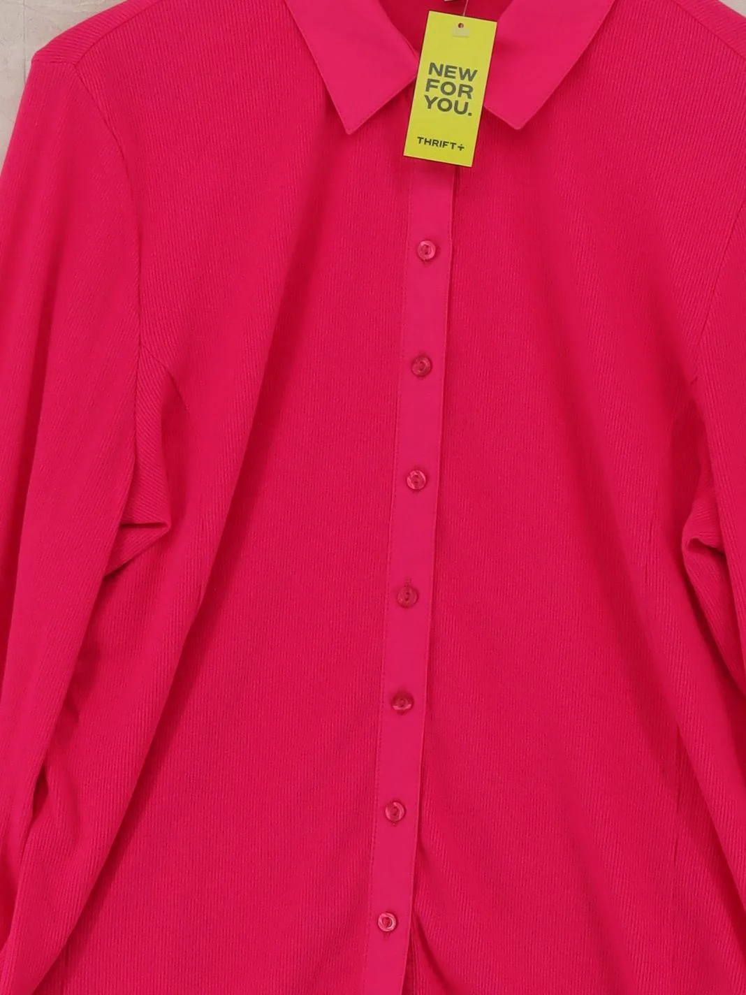 Kettlewell Women's Shirt XXL Pink Cotton with Elastane Basic - Image 3