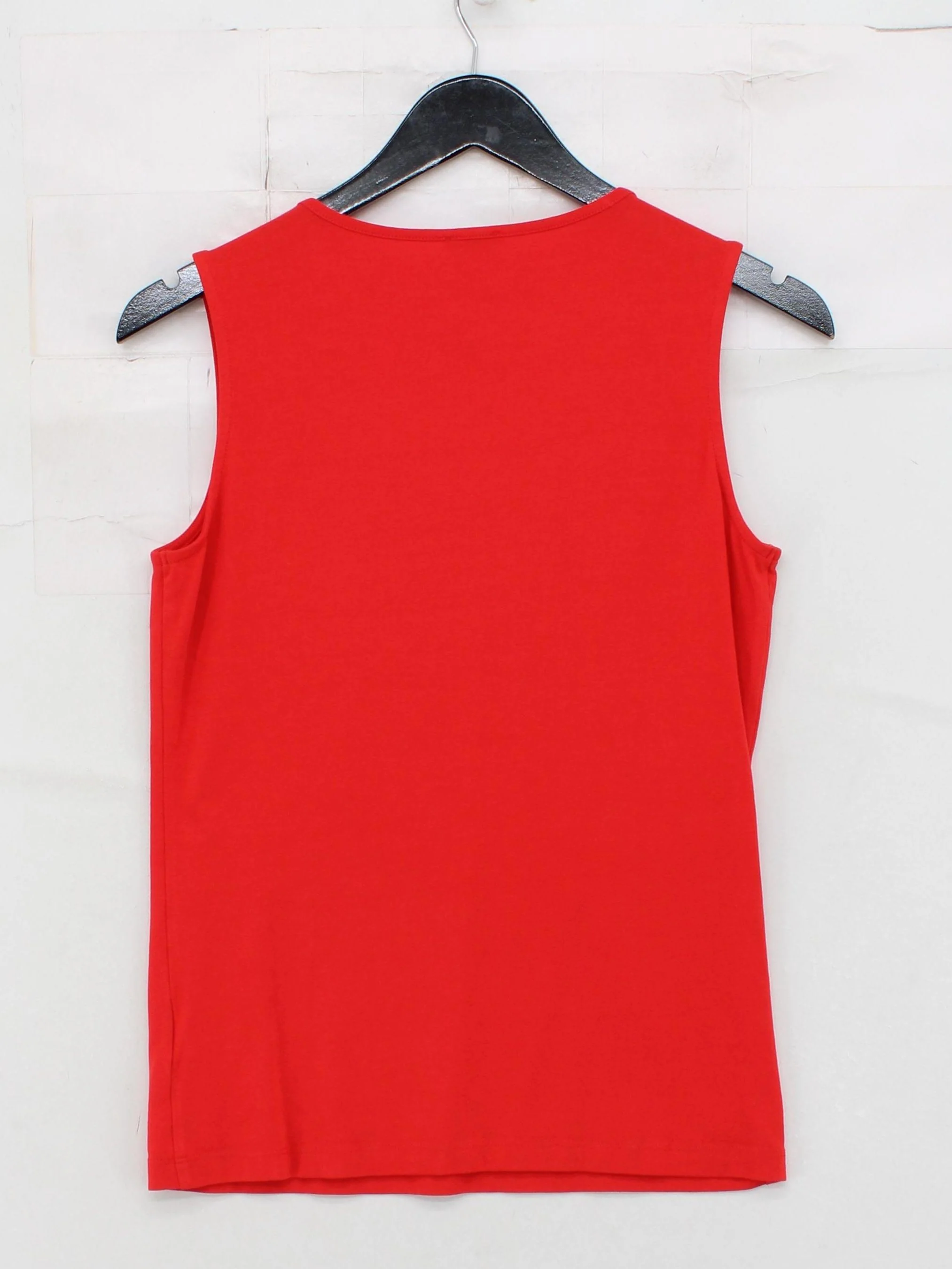 Kettlewell Women's T-Shirt M Red Cotton with Lyocell Modal, Elastane Basic - Image 2