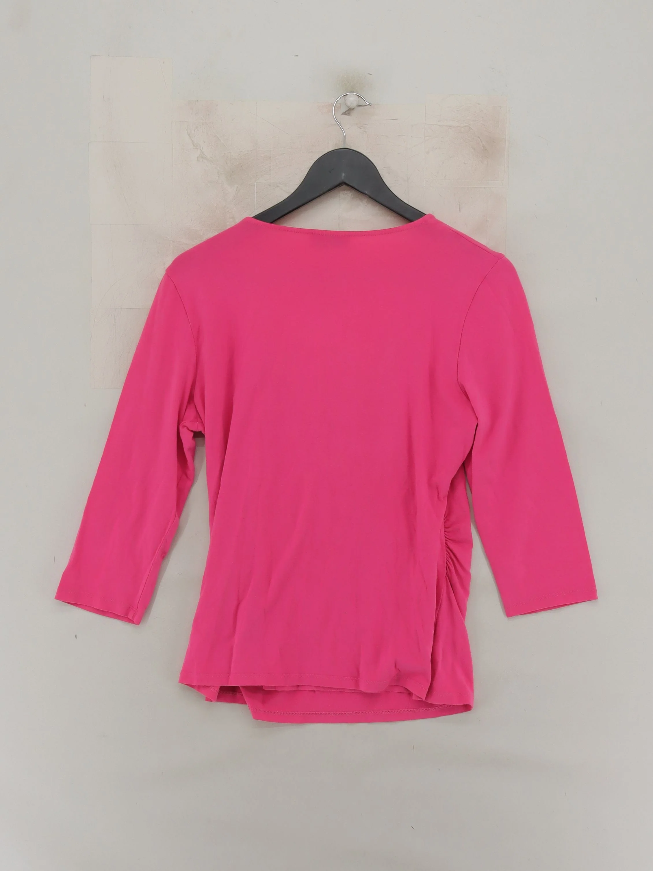 Kettlewell Women's Top L Pink Cotton with Lyocell Modal, Elastane Jersey - Image 2