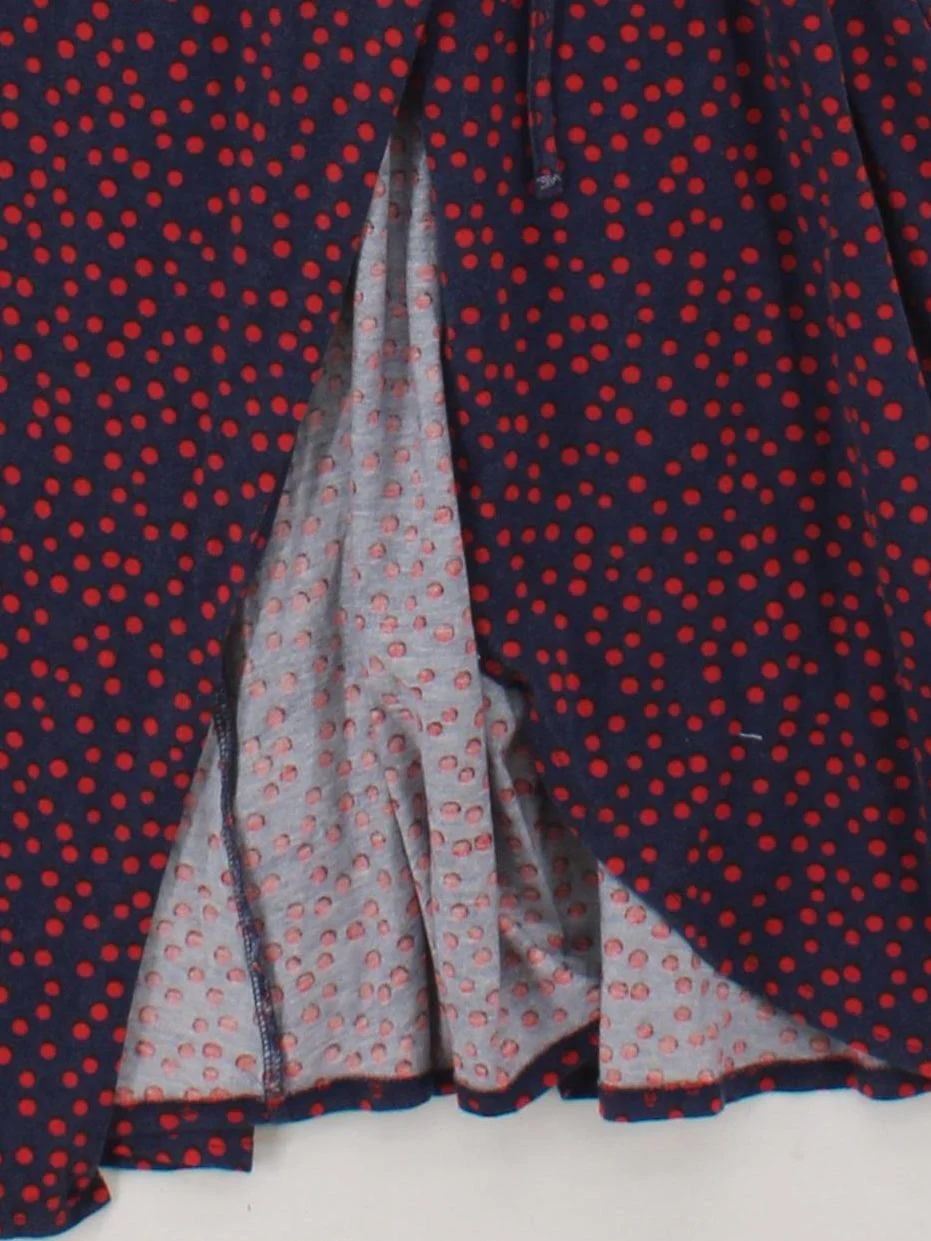 kettlewell Wrap Midi Dress M in Blue - Image 4
