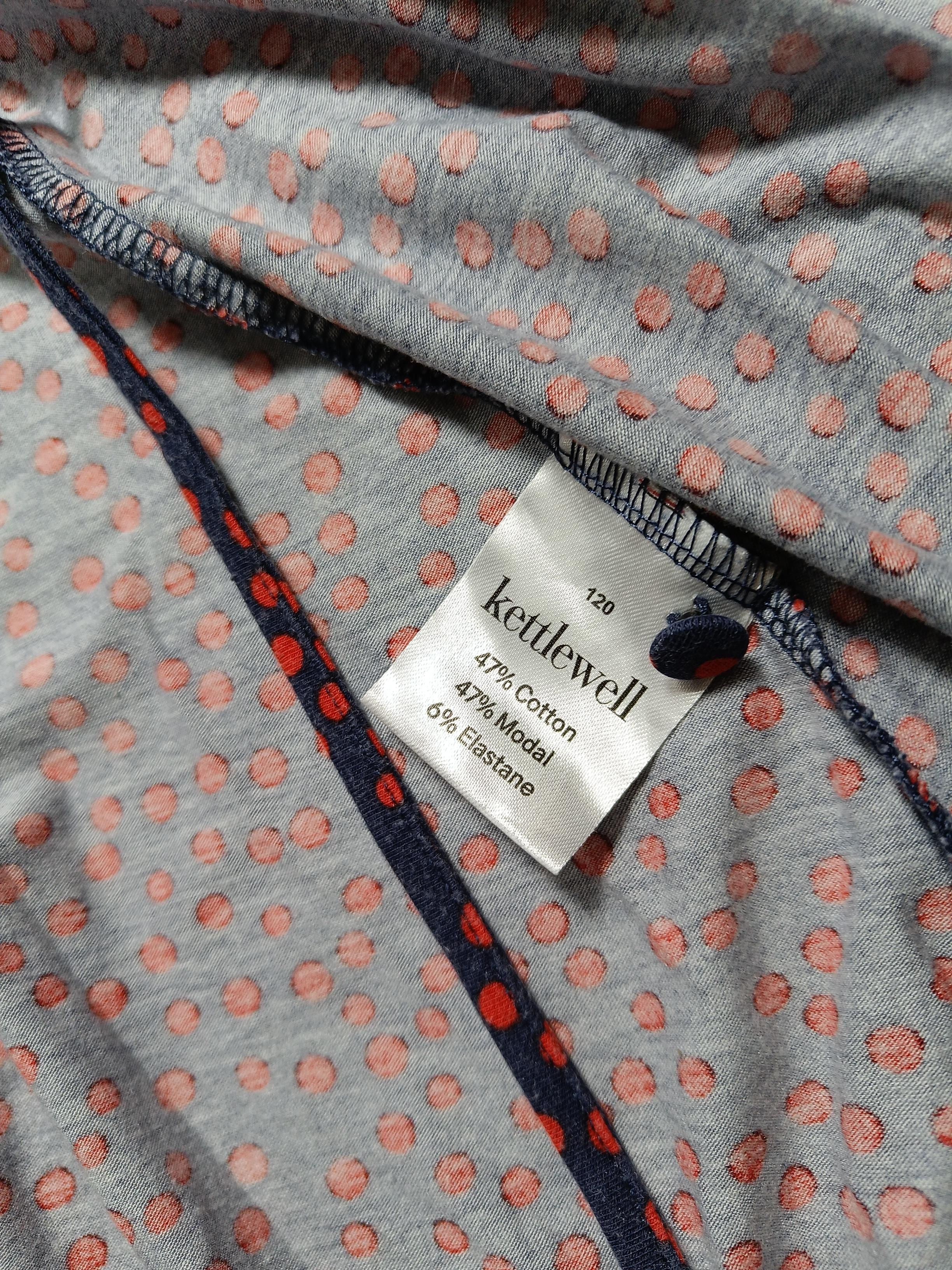 kettlewell Wrap Midi Dress M in Blue - Image 7