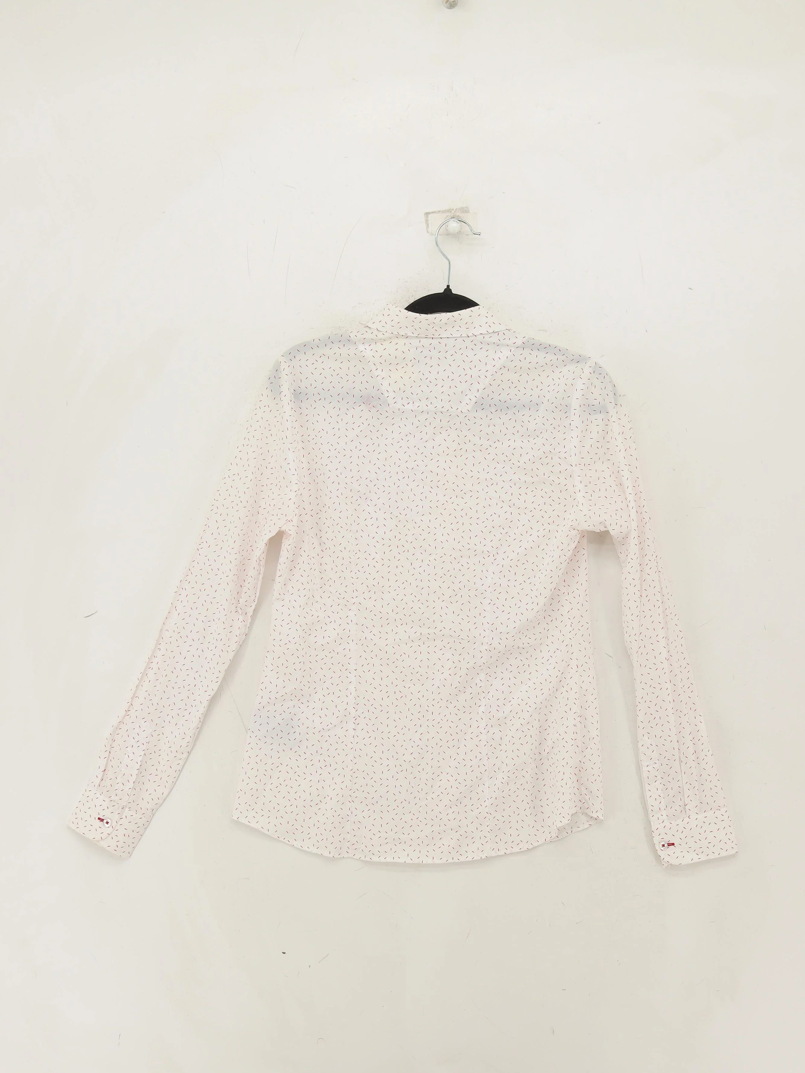 Kew 159 Women's Shirt XS White 100% Cotton Long Sleeve Collared Basic - Image 2