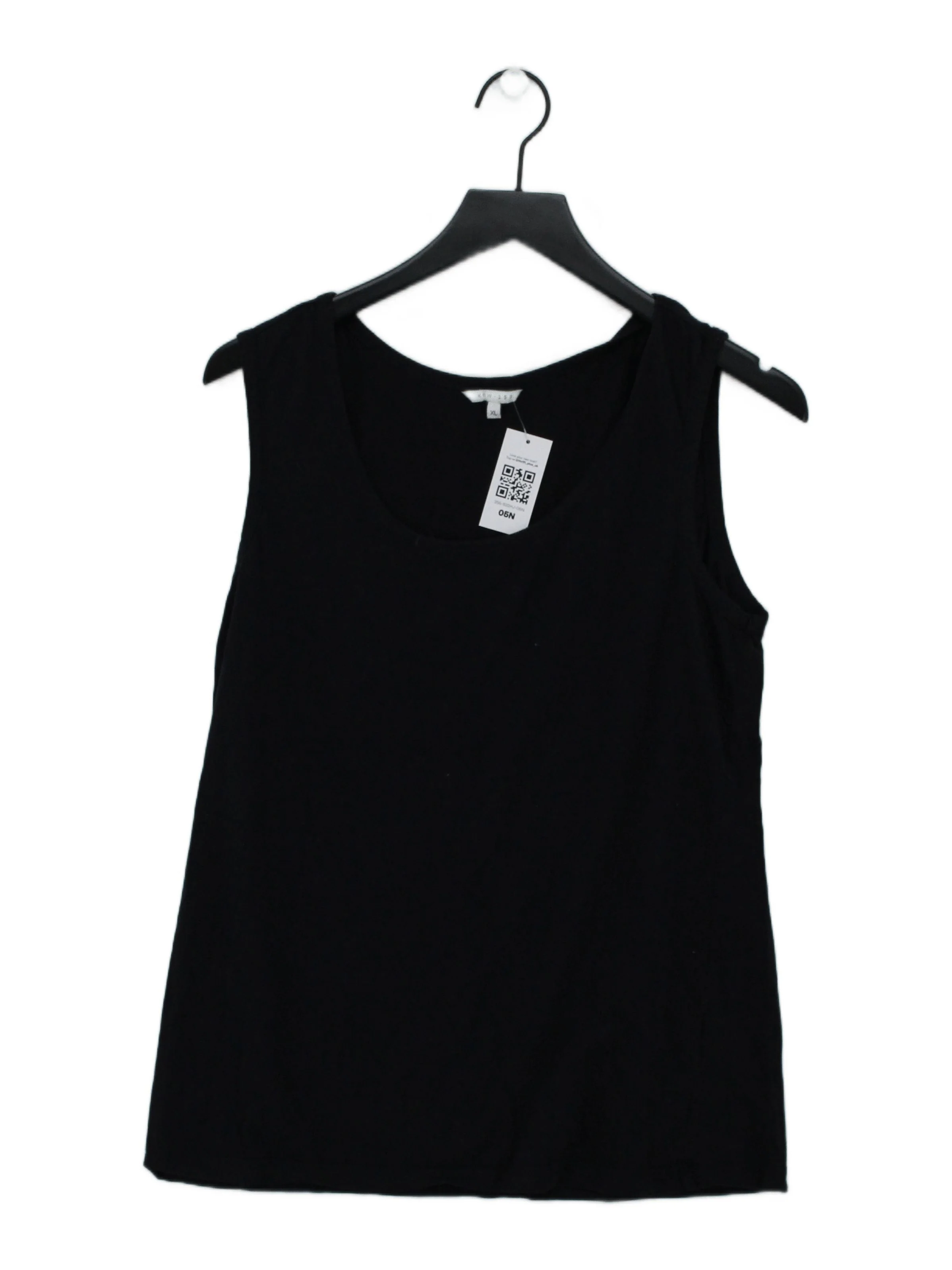Kew 159 Women's T-Shirt XL Black Lyocell Modal with Cotton, Elastane Basic