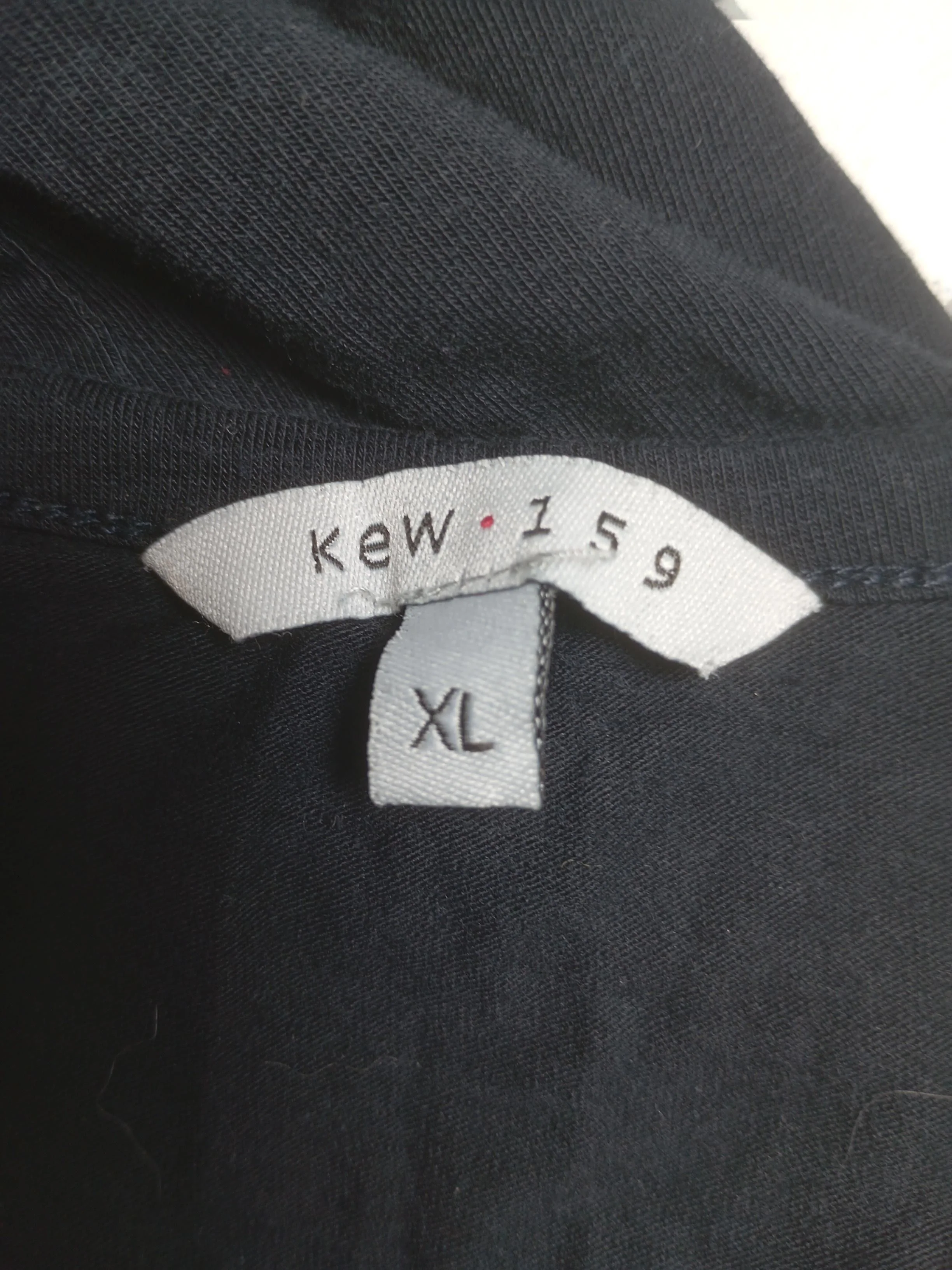 Kew 159 Women's T-Shirt XL Black Lyocell Modal with Cotton, Elastane Basic - Image 5