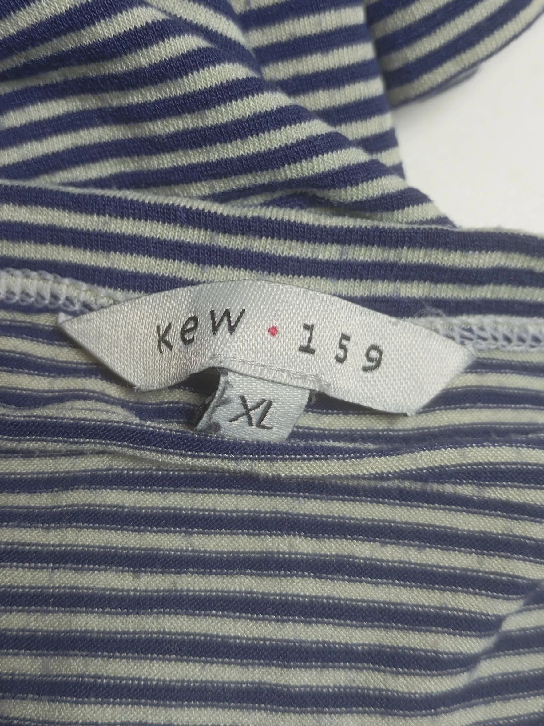 Kew 159 Women's T-Shirt XL Blue Viscose with Polyester, Elastane Basic - Image 5