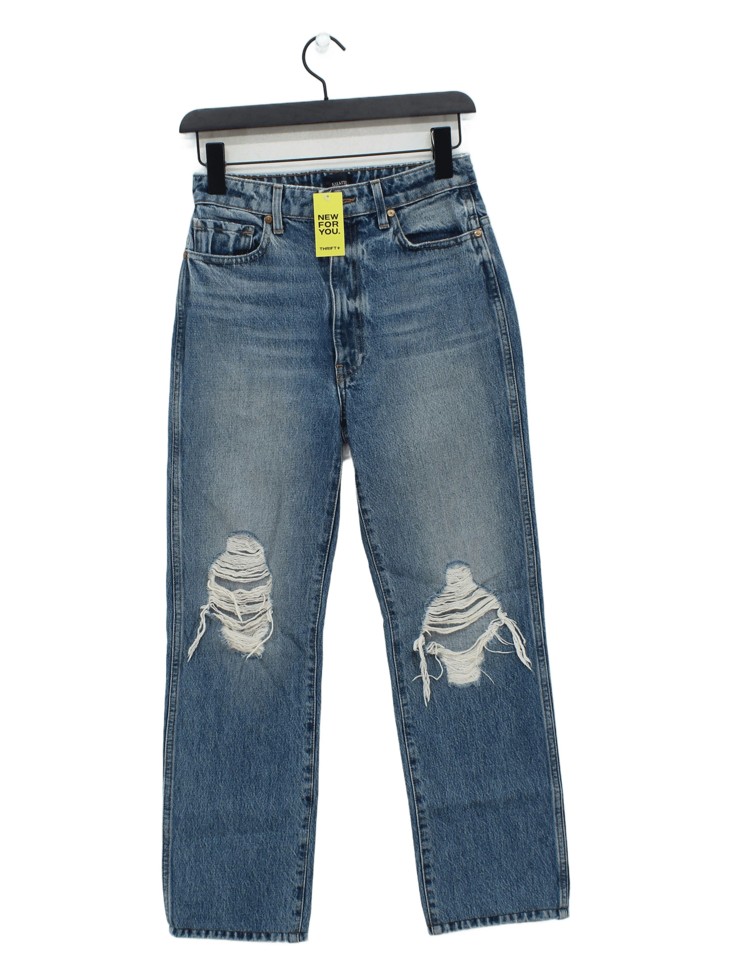 Khaite Women's Jeans W 27 in Blue 100% Cotton Straight