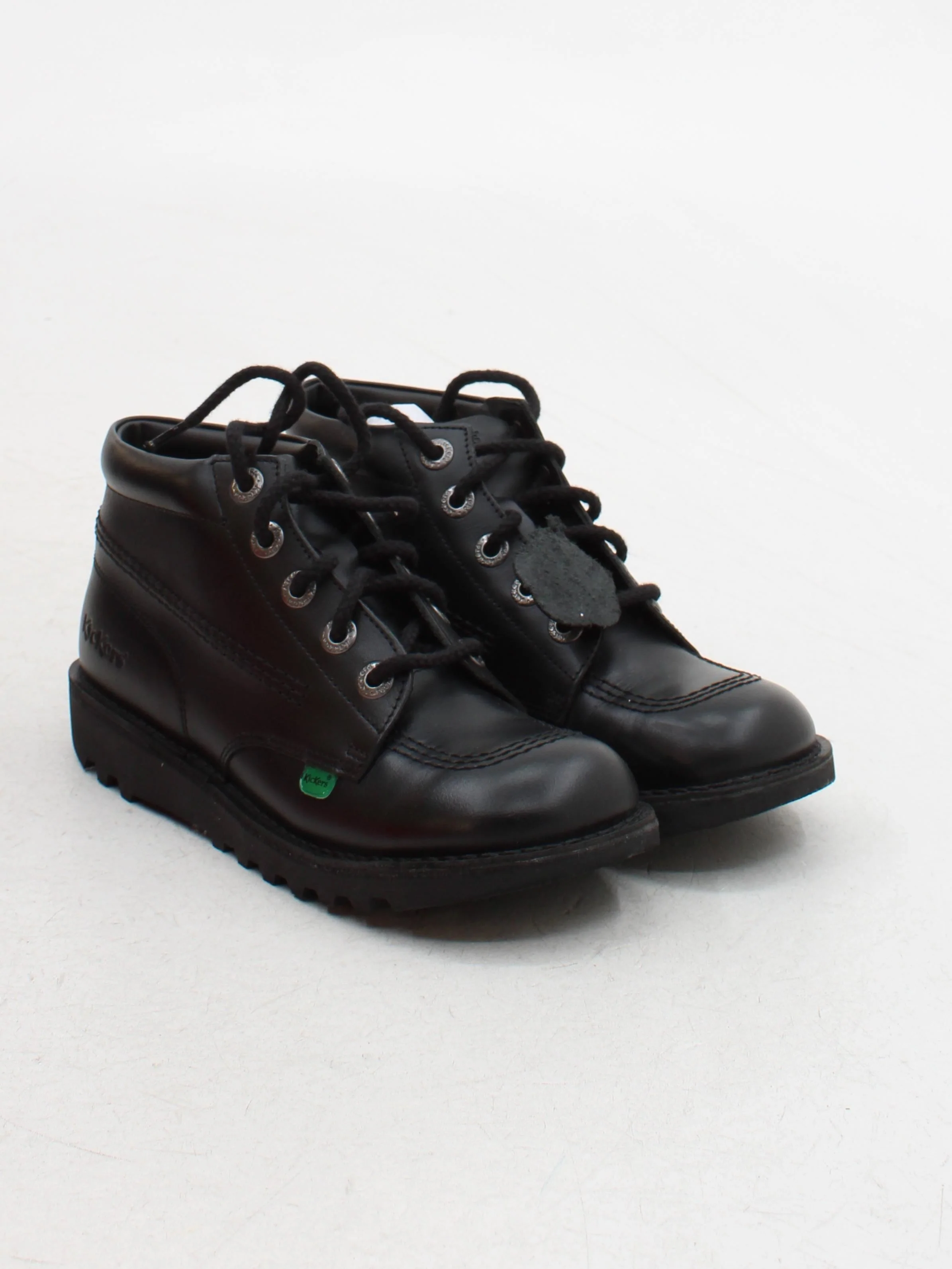 Kickers Men's Boots UK 6 Black 100% Leather Combat - Image 4