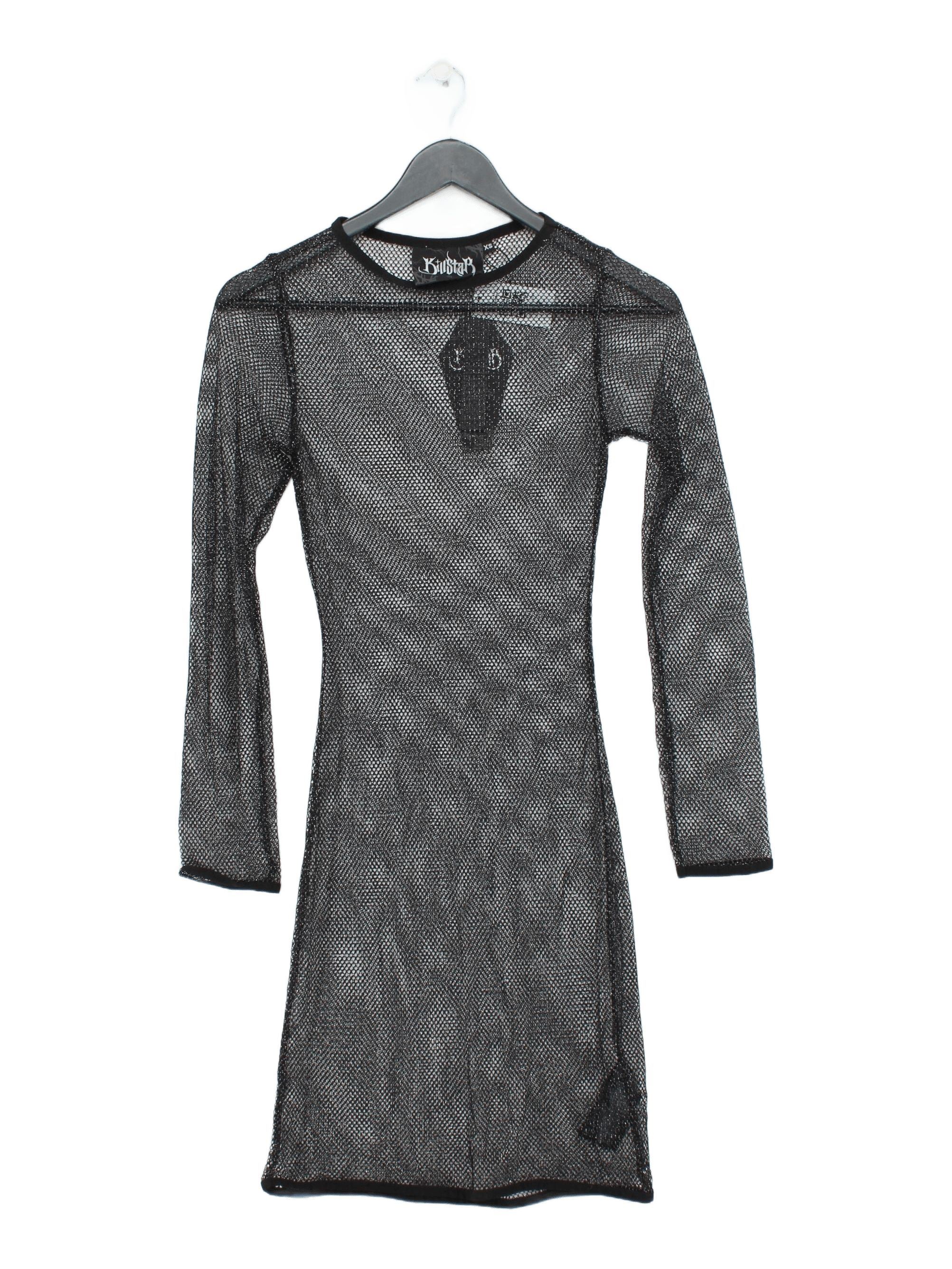 Killstar Bodycon Mini Dress XS in Black