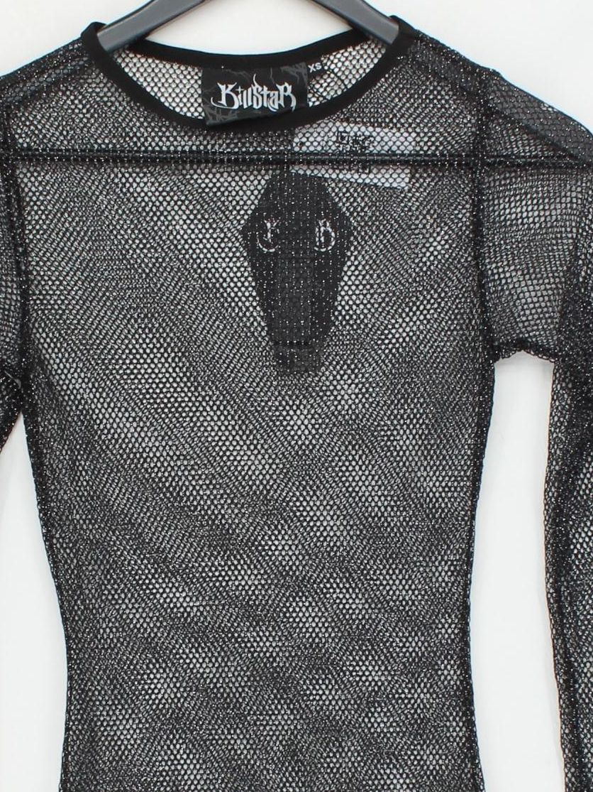 Killstar Bodycon Mini Dress XS in Black - Image 3