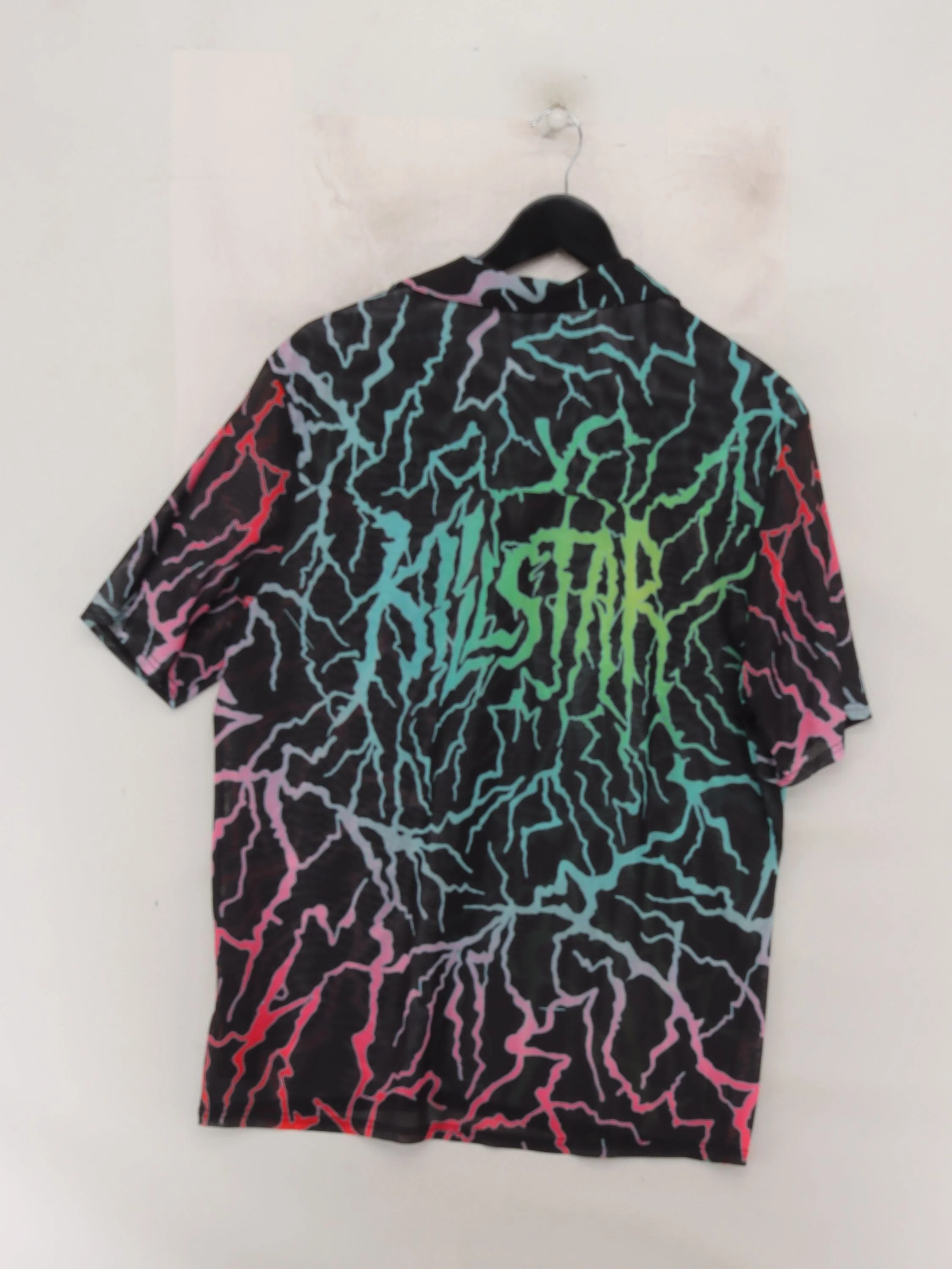 Killstar Men's Shirt M Black Polyester with Elastane Basic - Image 2