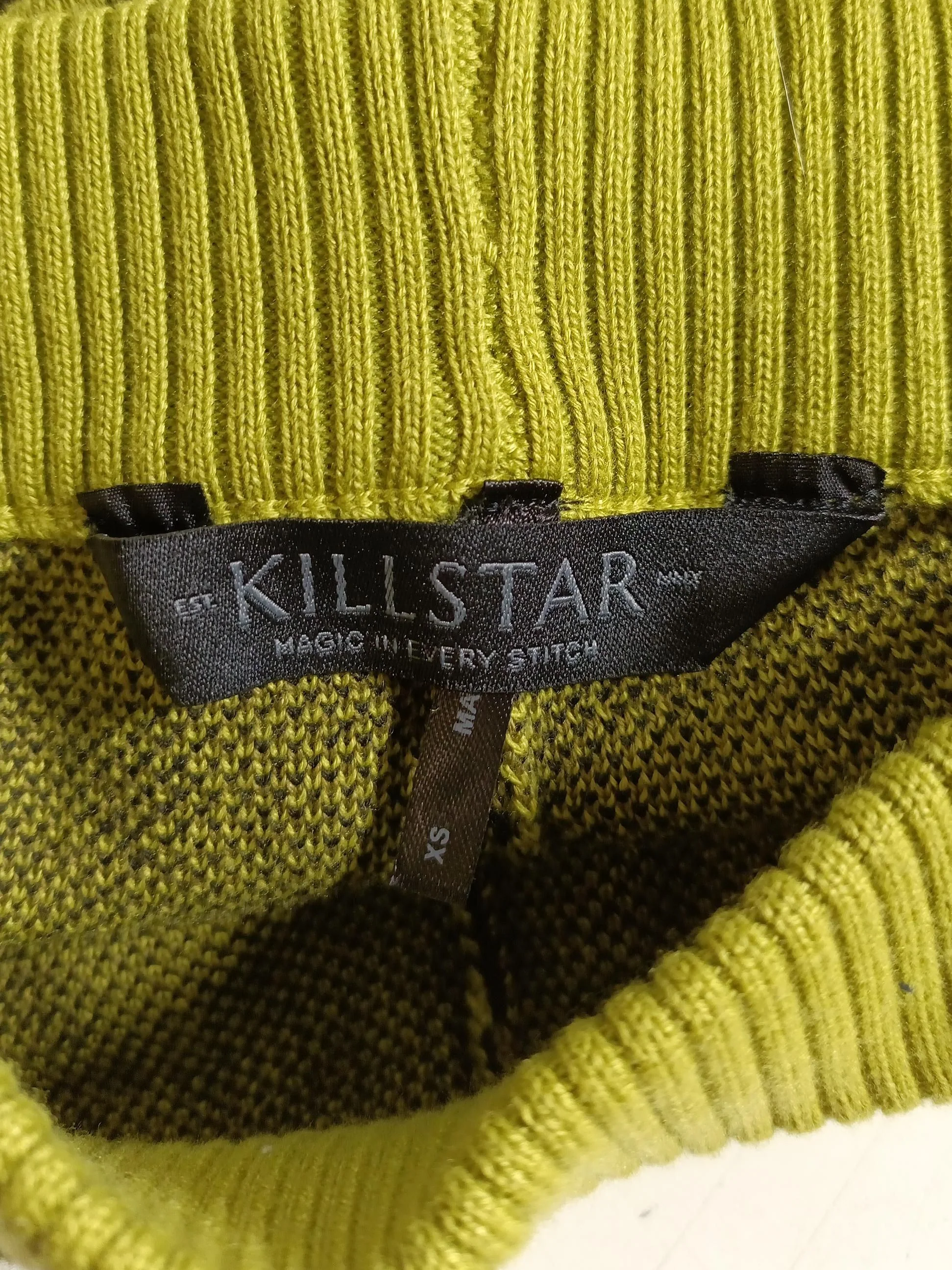 Killstar Women's Shorts XS Green Animal Print Polyester with Viscose Sweat - Image 5