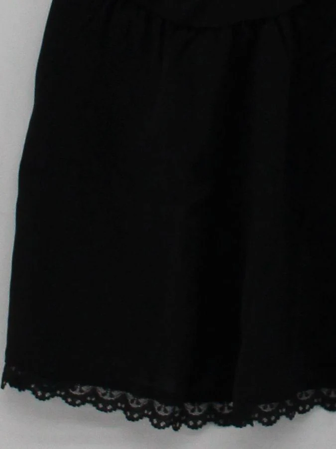 Killstar Women's Top L Black Polyester with Elastane Sleeveless V-Neck Basic - Image 4