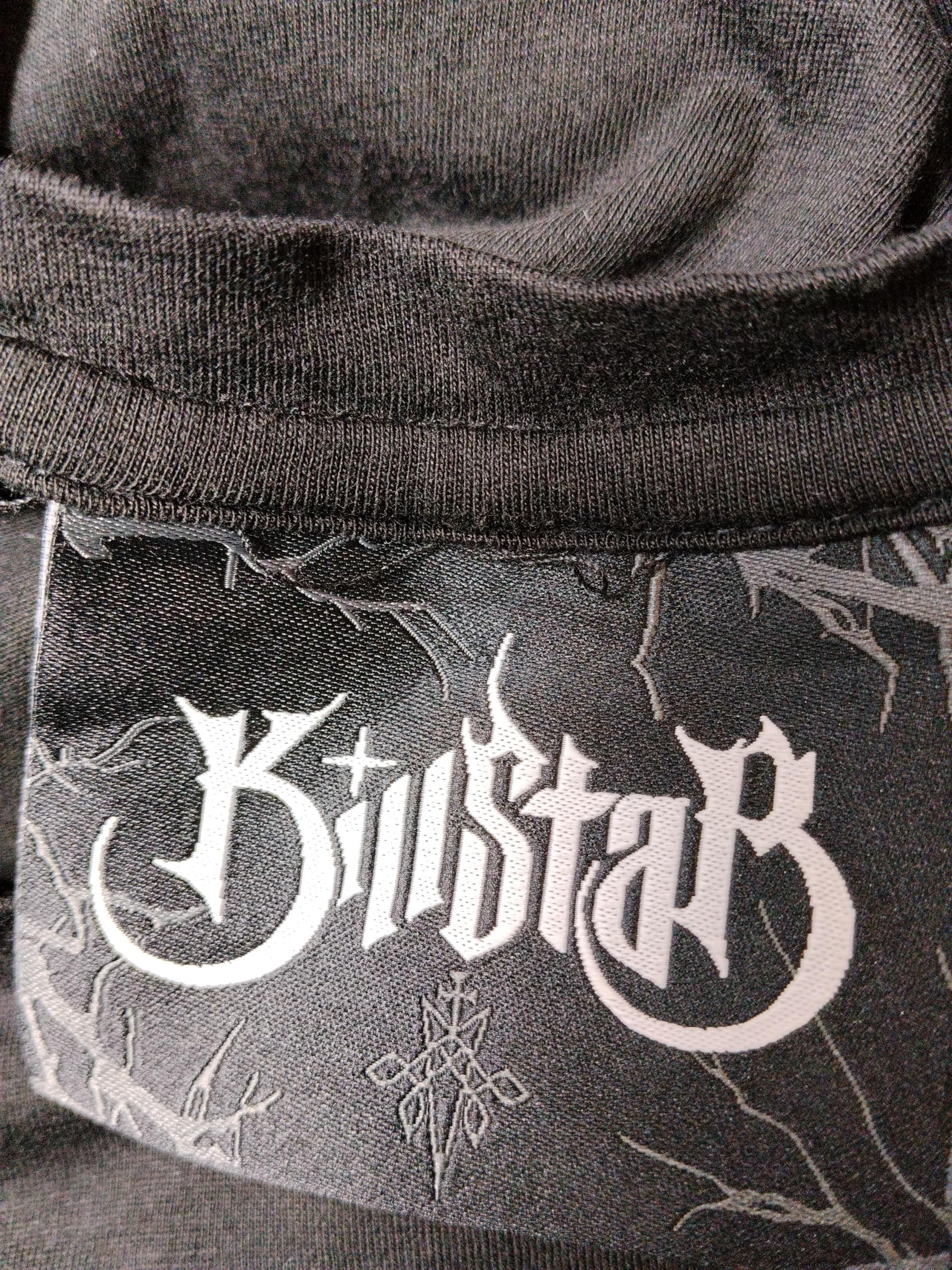 Killstar Women's Top S Black 100% Cotton Long Sleeve Round Neck Tunic - Image 5