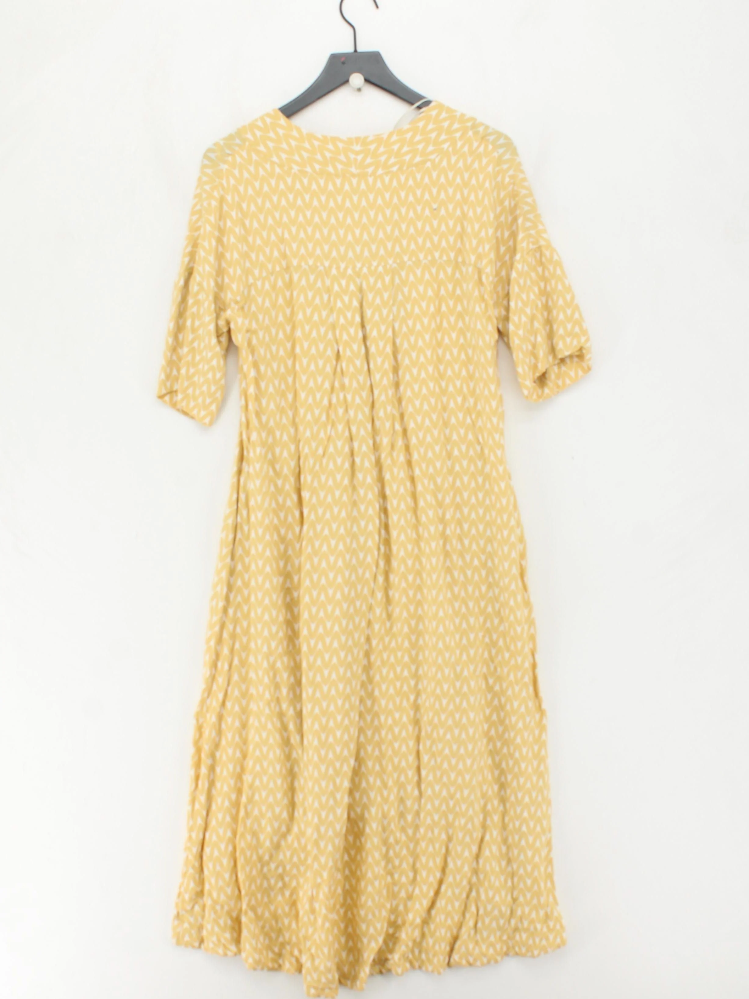 Kin by John Lewis T-Shirt Midi Dress UK12 in Yellow - Image 2