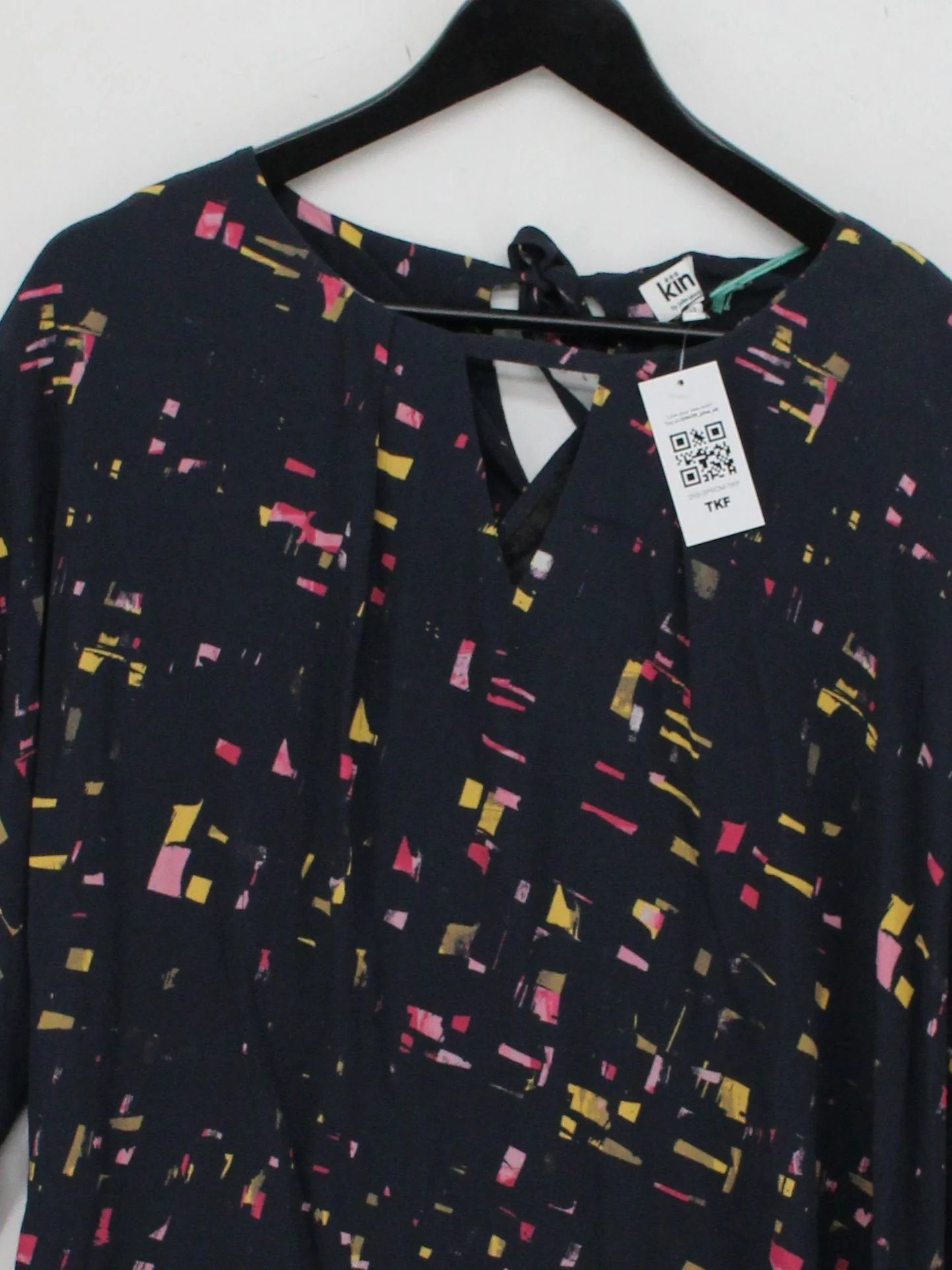 Kin by John Lewis T-Shirt Mini Dress UK12 in Black - Image 3