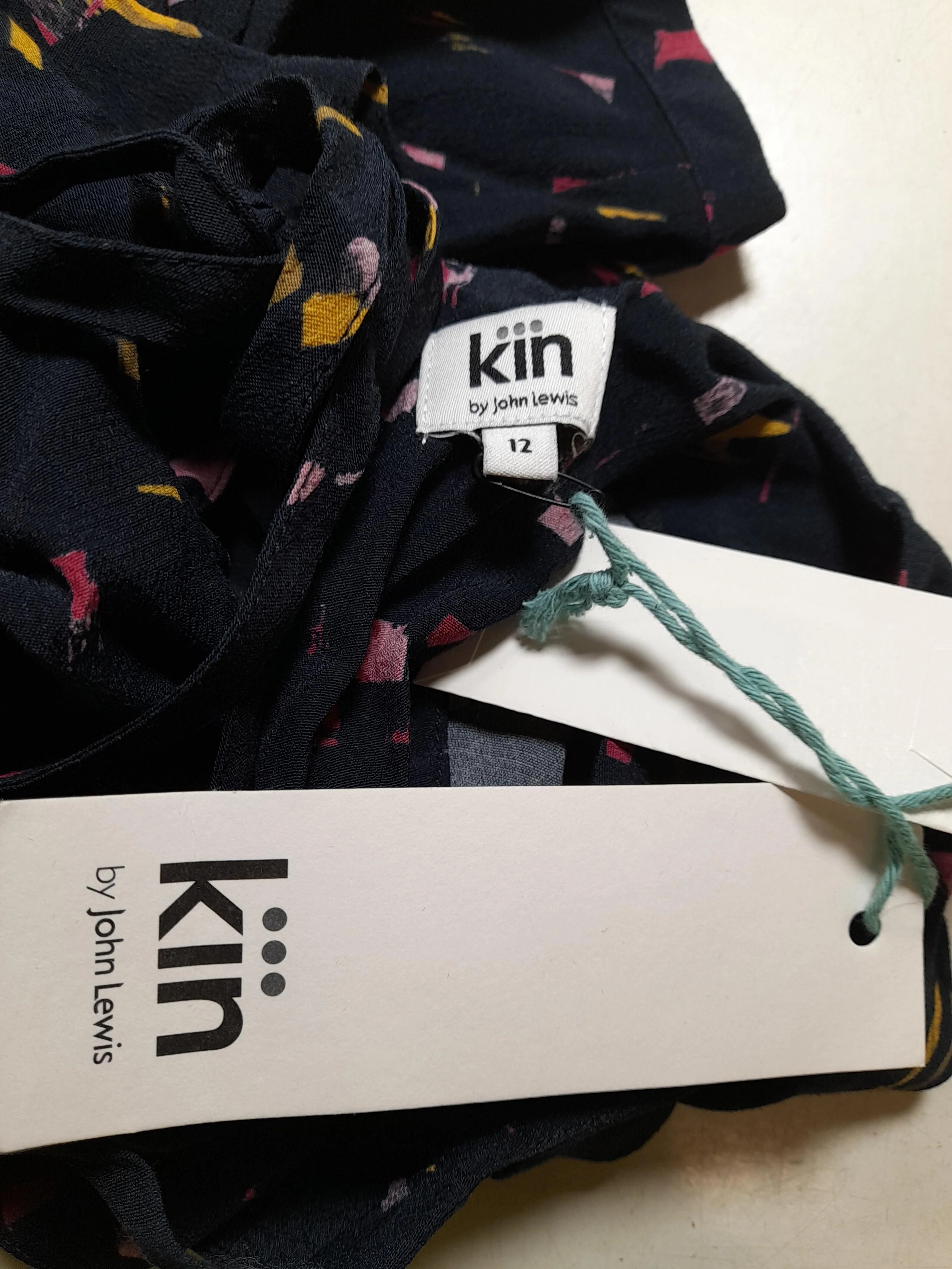 Kin by John Lewis T-Shirt Mini Dress UK12 in Black - Image 5