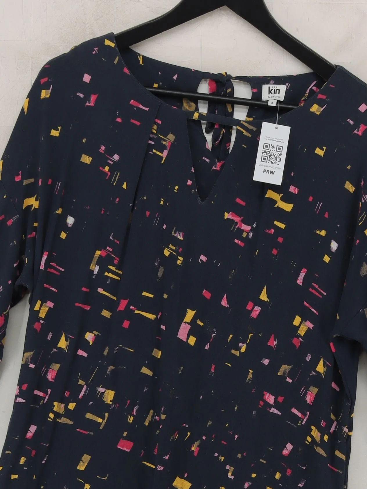 Kin by John Lewis T-Shirt Mini Dress UK8 in Multi - Image 3