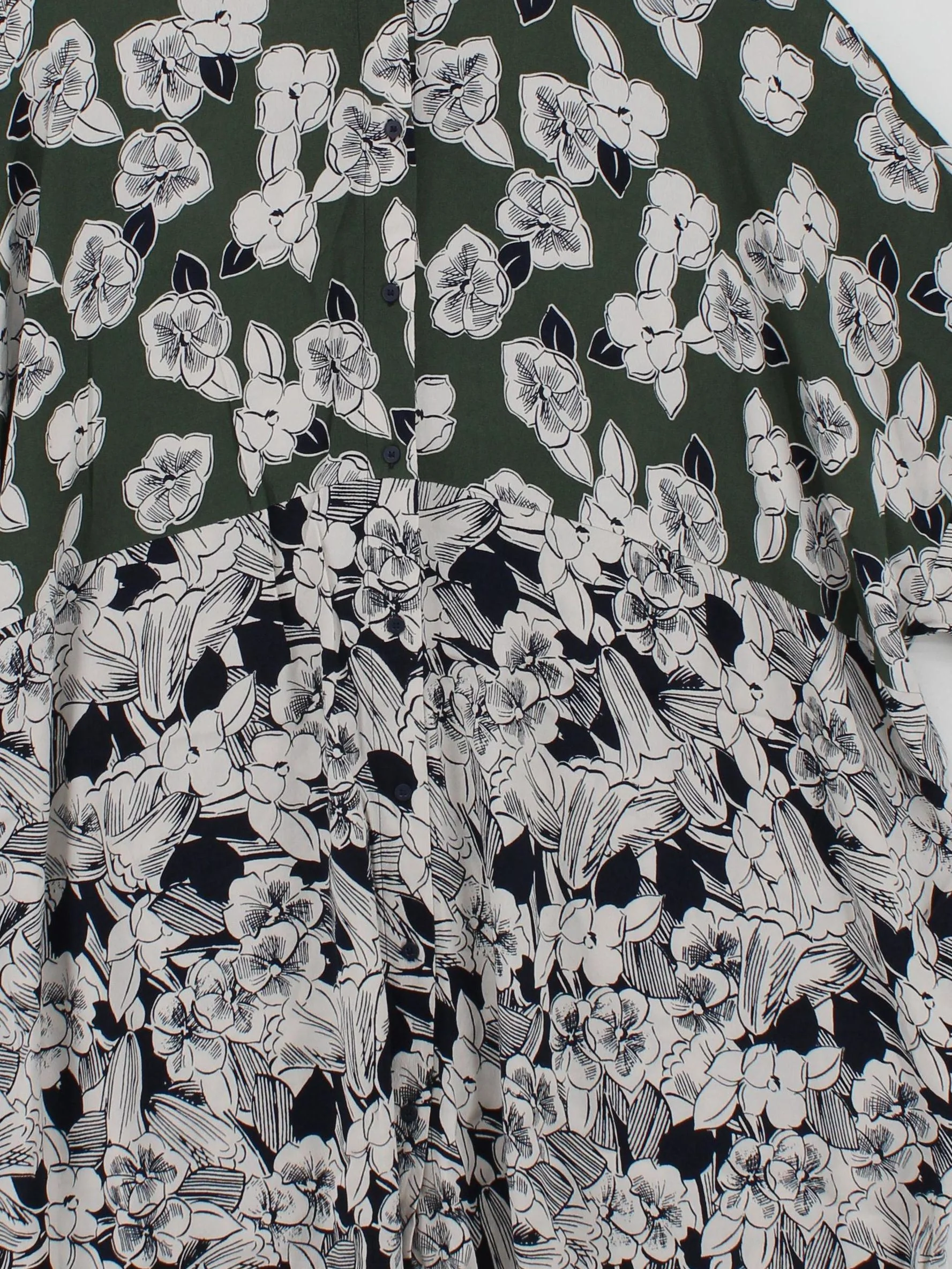 Kin By John Lewis Women's Shirt UK 20 Multi 100% Viscose Basic - Image 3