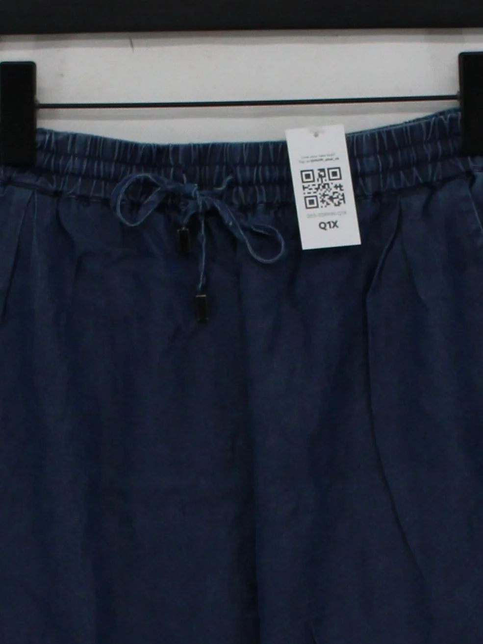 Kin By John Lewis Women's Shorts UK 10 Blue 100% Lyocell Modal Sweat - Image 3