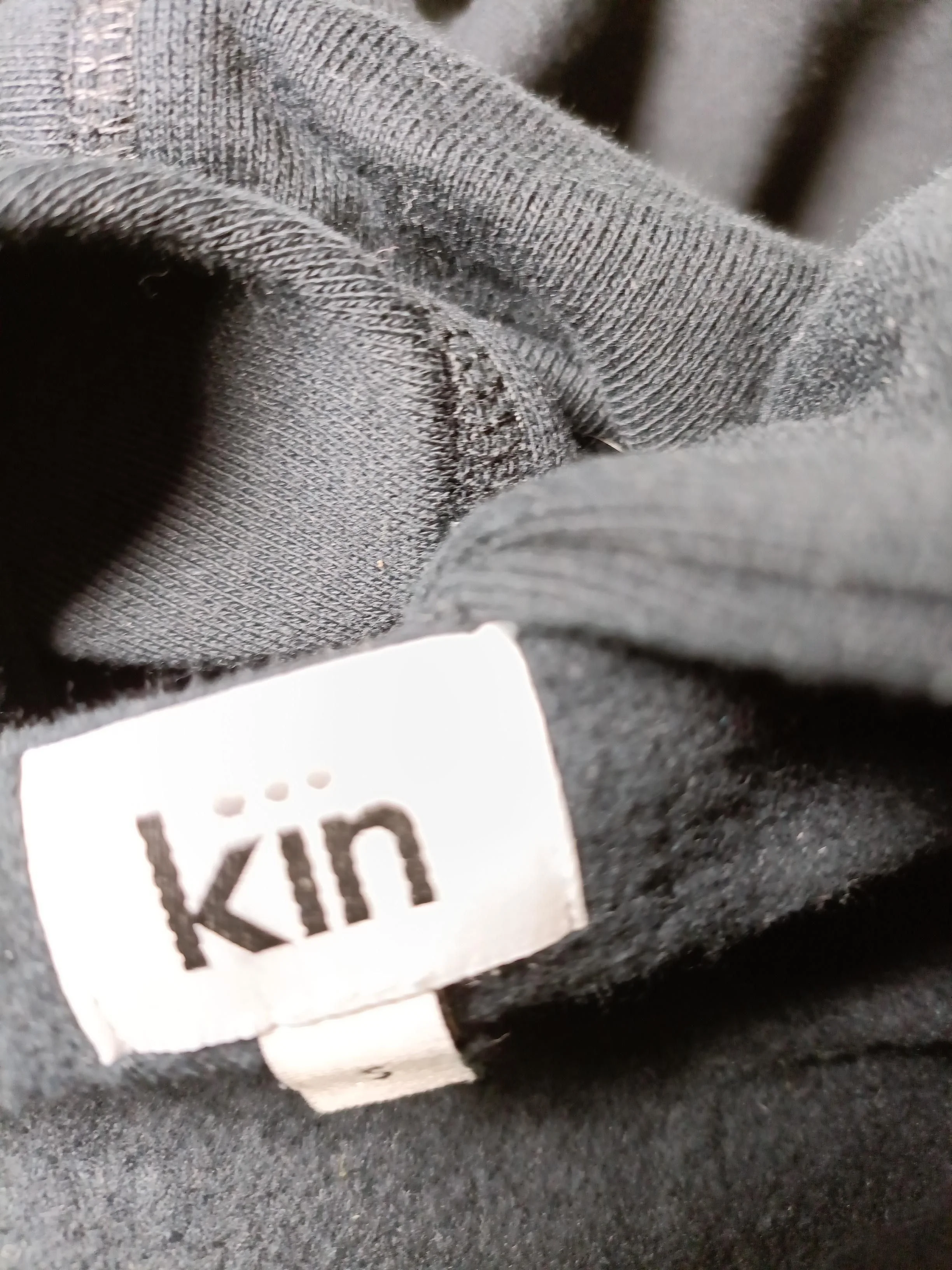Kin Jumper Mini Dress S in Black - Image 5