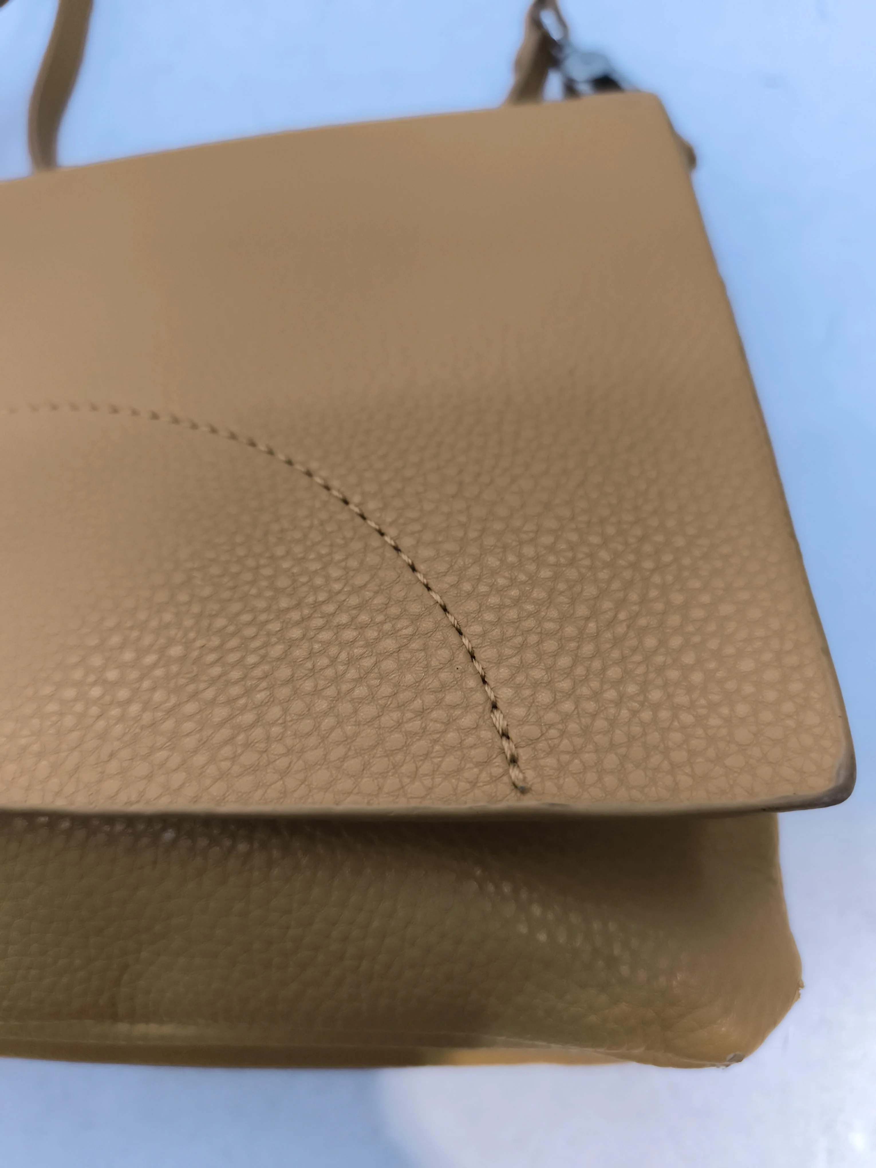 Kin Women's Bag Tan 100% Faux Leather Crossbody - Image 3