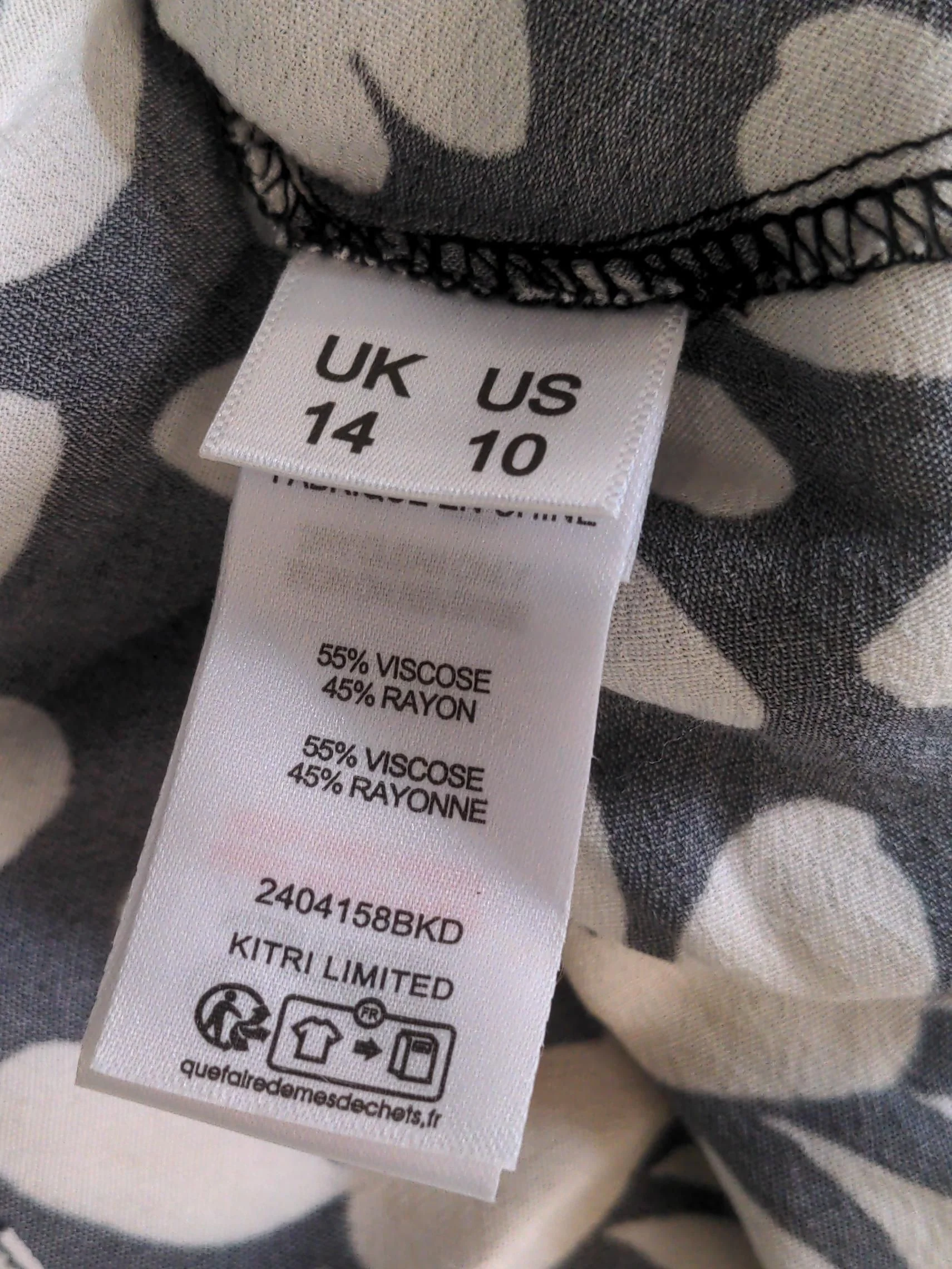 kitri Maxi Dress UK14 in Multi - Image 6