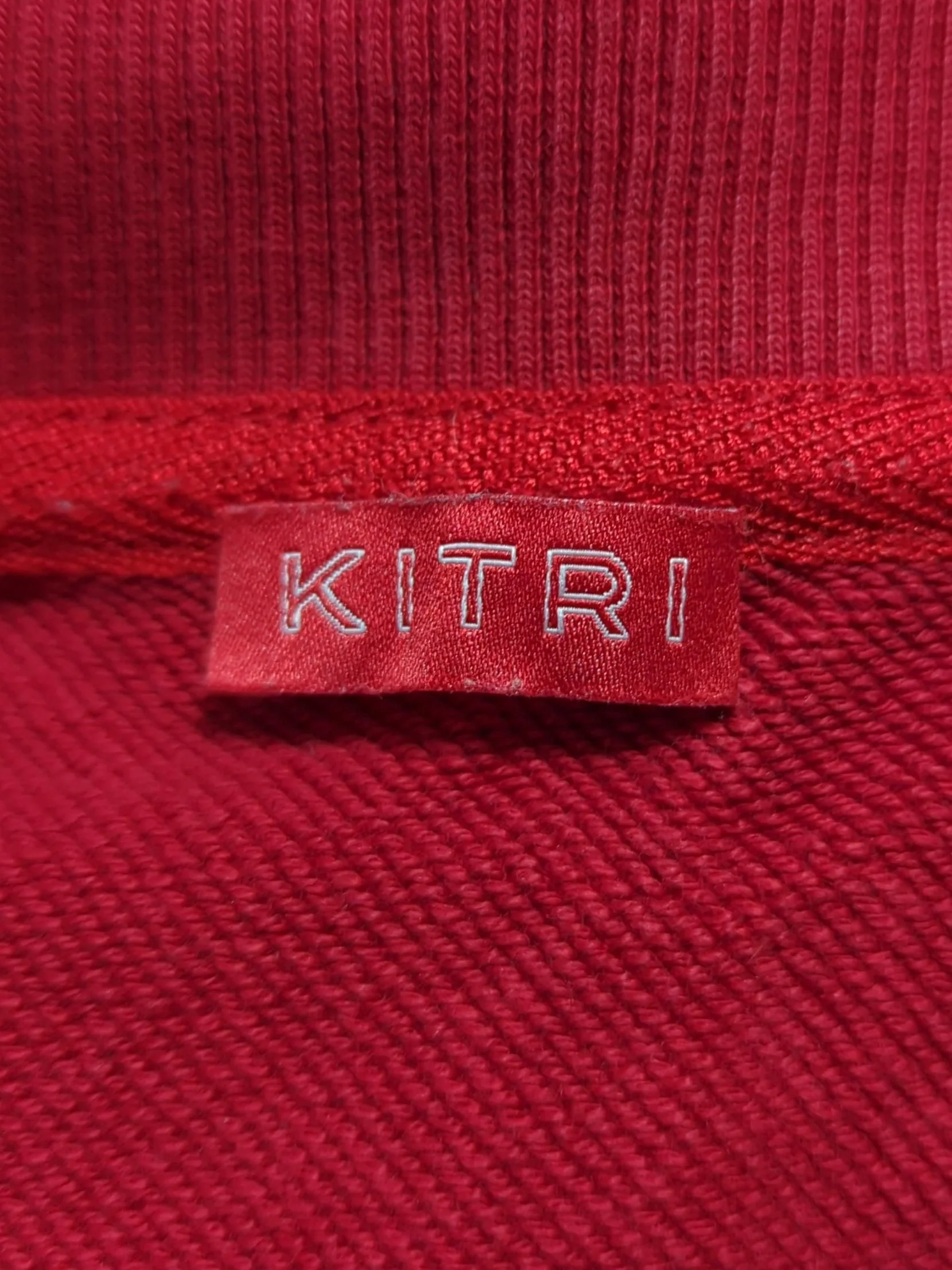 Kitri Men's Hoodie S Red 100% Cotton Pullover - Image 5