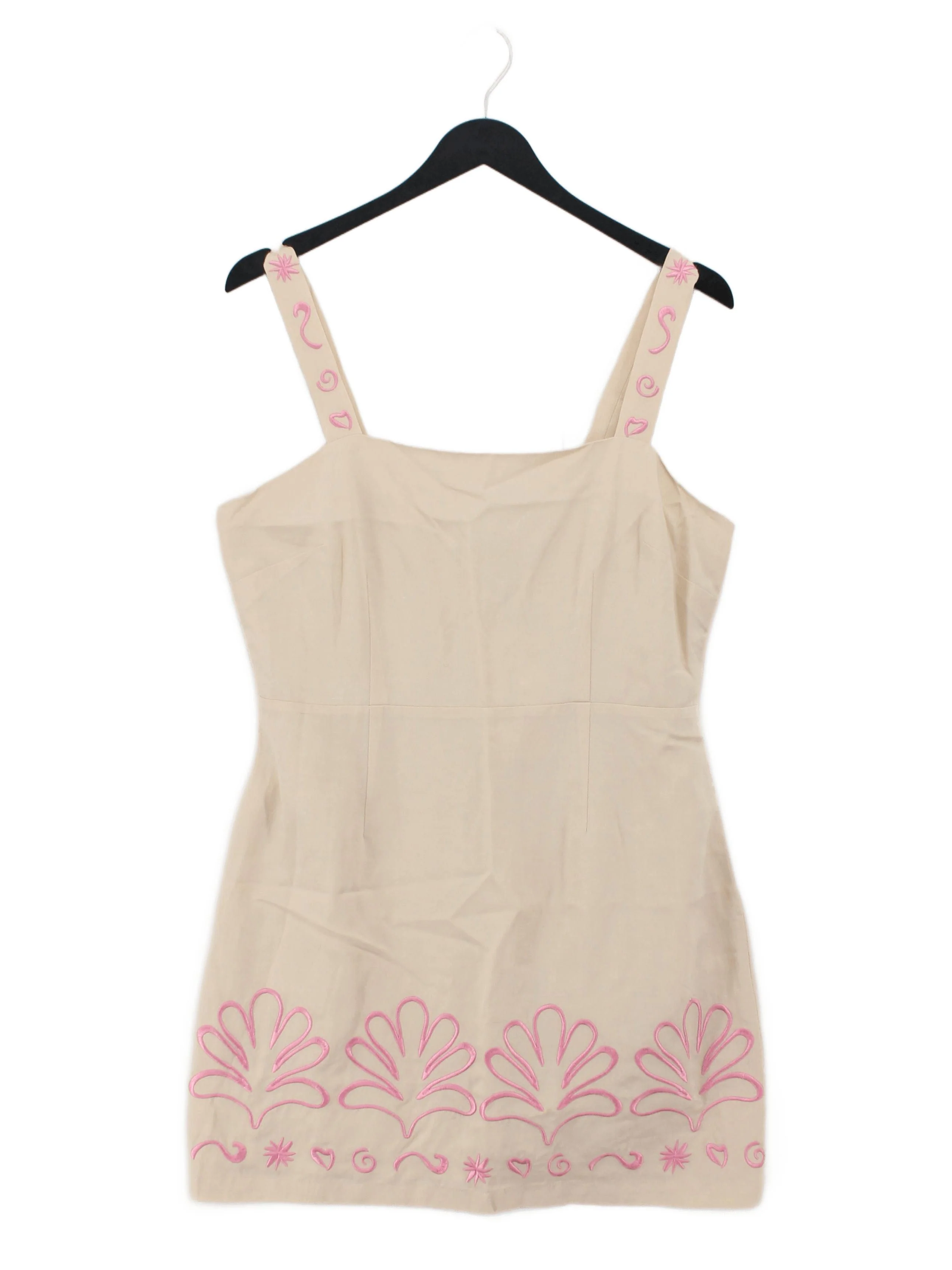 kitri Mini Dress UK12 in Cream