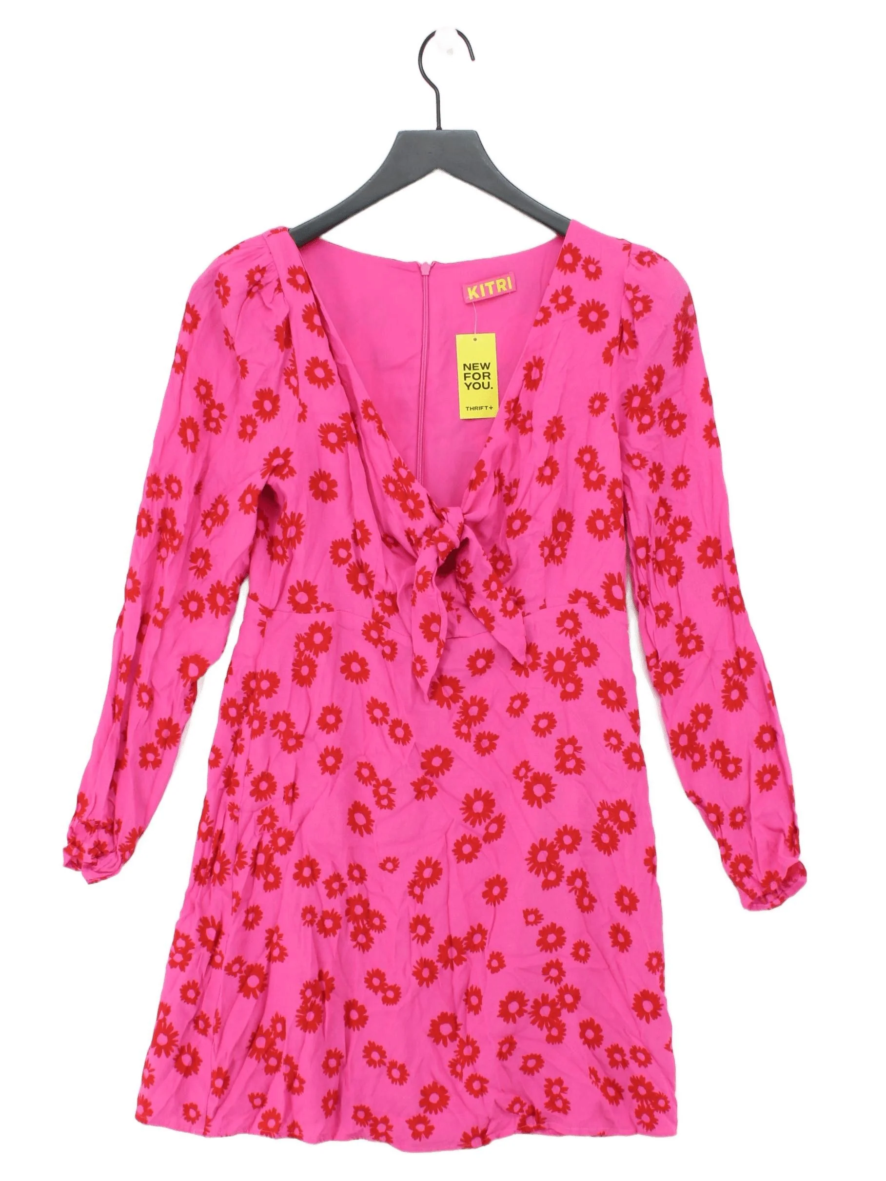 kitri Mini Dress UK12 in Pink
