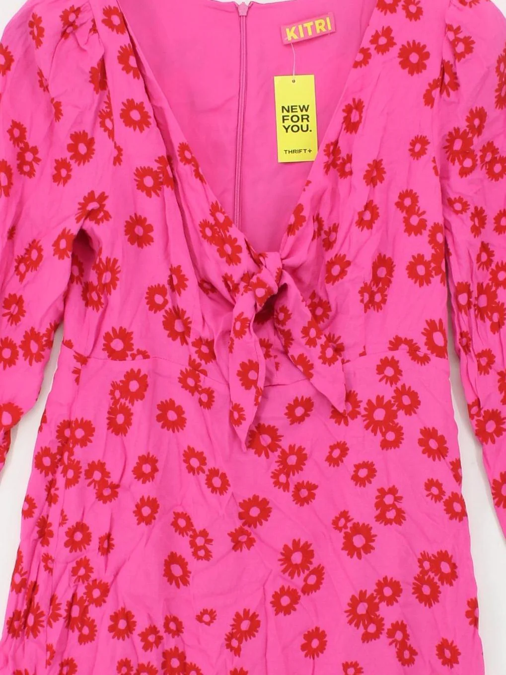 kitri Mini Dress UK12 in Pink - Image 3