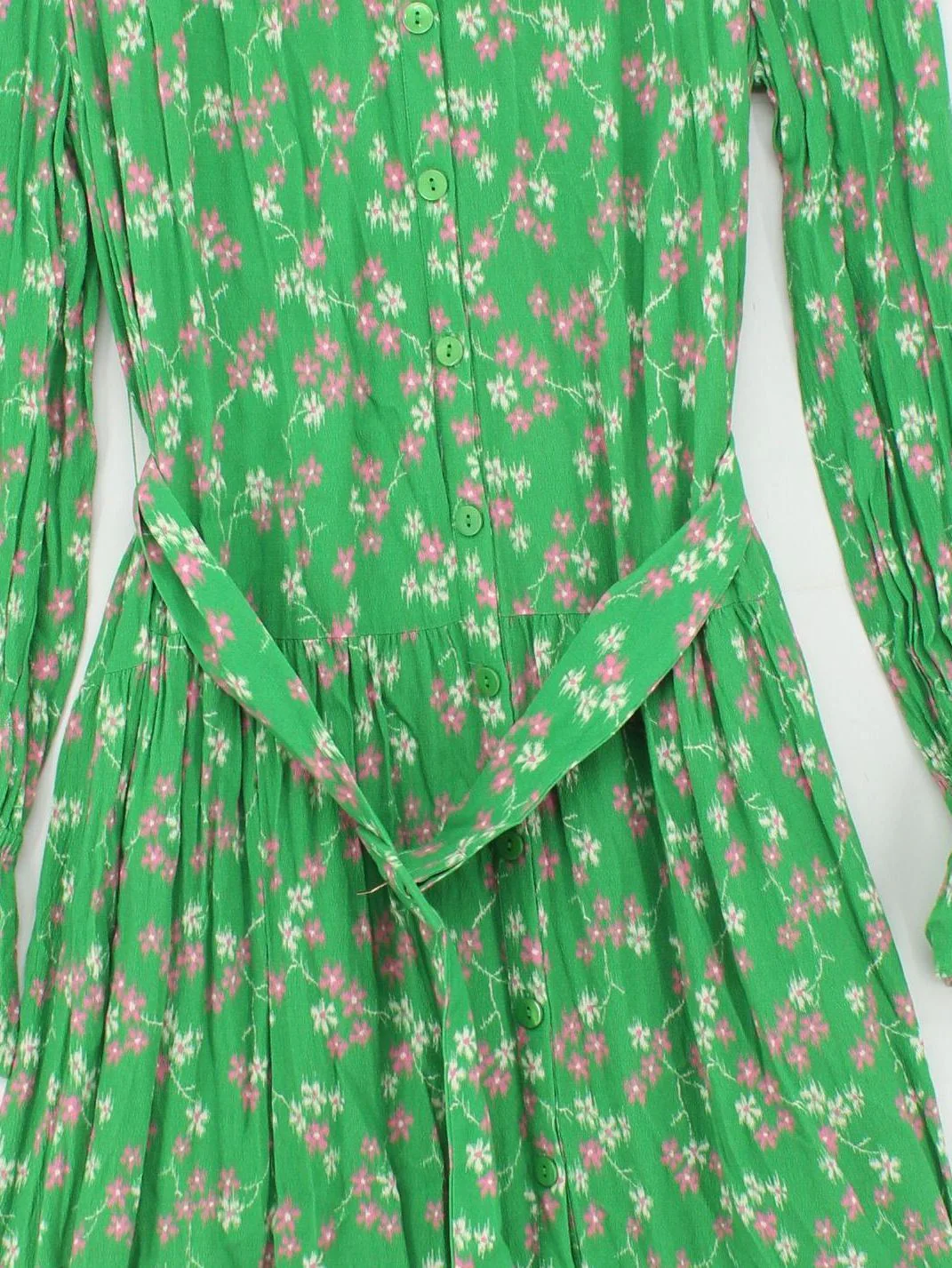 kitri Shirt Midi Dress UK16 in Green - Image 3