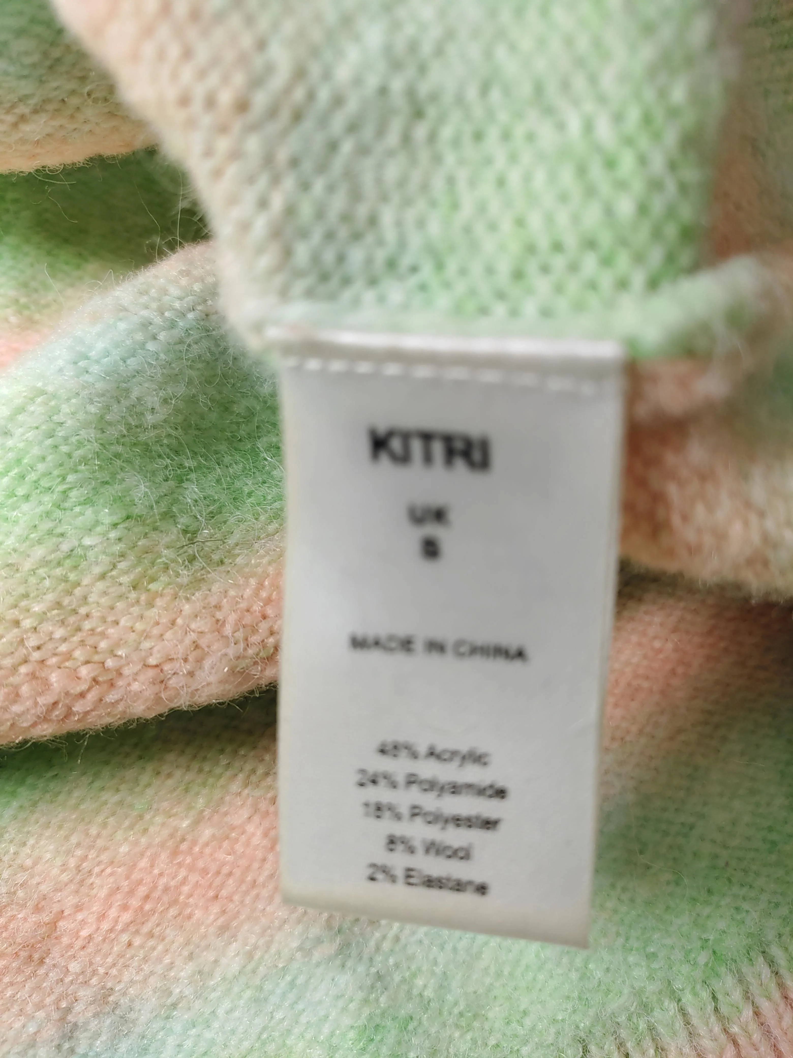 Kitri Women's Jumper S Multi Acrylic - Image 7