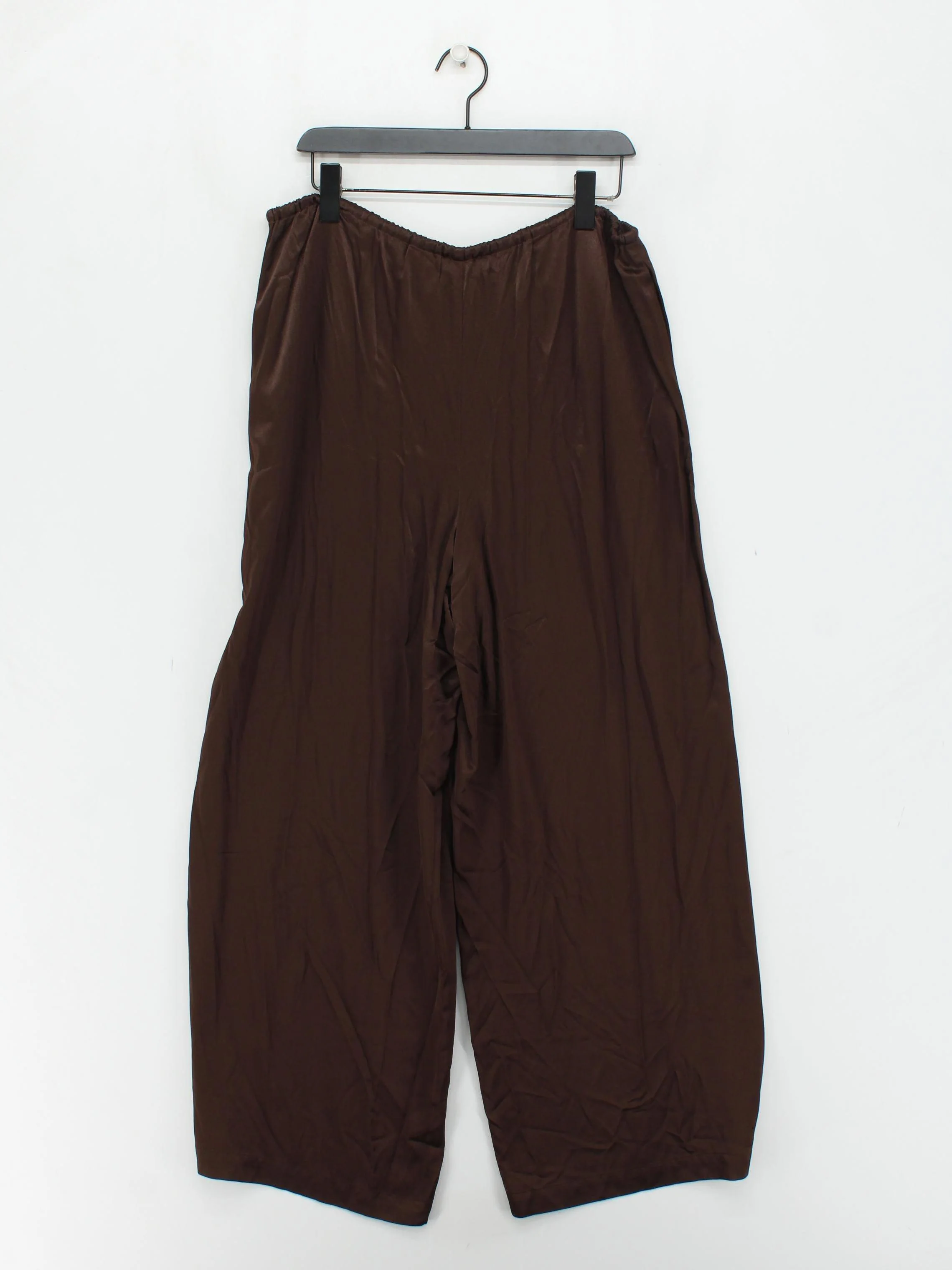 Kitri Women's Trousers UK 14 Brown Viscose with Rayon Capri New with tags - Image 2