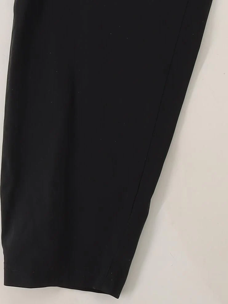 KjBrand Men's Sports Bottoms XXXL Black Polyamide with Elastane Sweatpants - Image 4