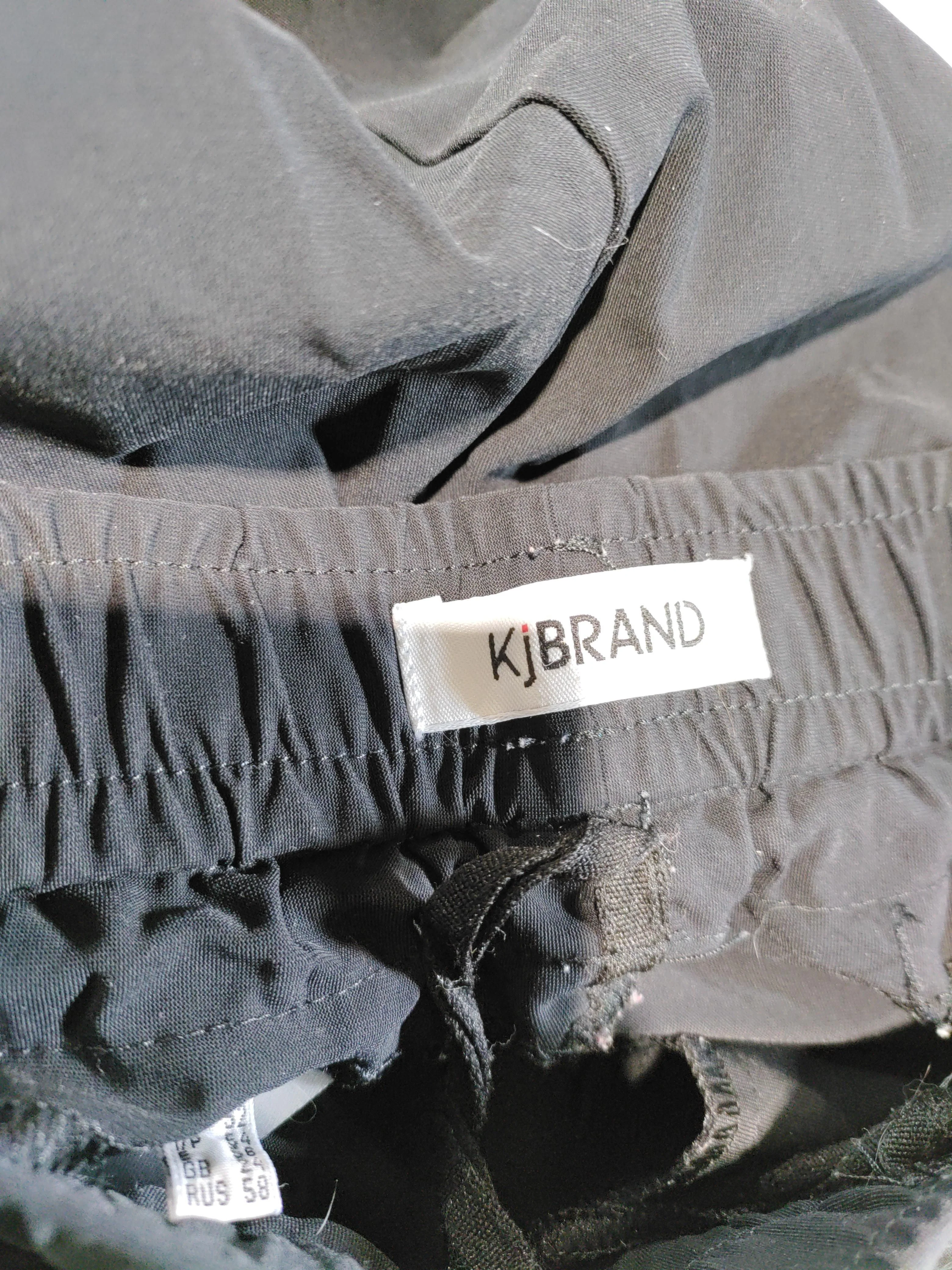 KjBrand Men's Sports Bottoms XXXL Black Polyamide with Elastane Sweatpants - Image 6