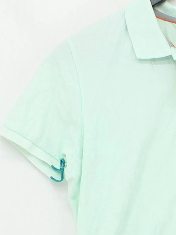 KJUS Men's Polo L Green Polyamide with Cotton Basic - Image 4