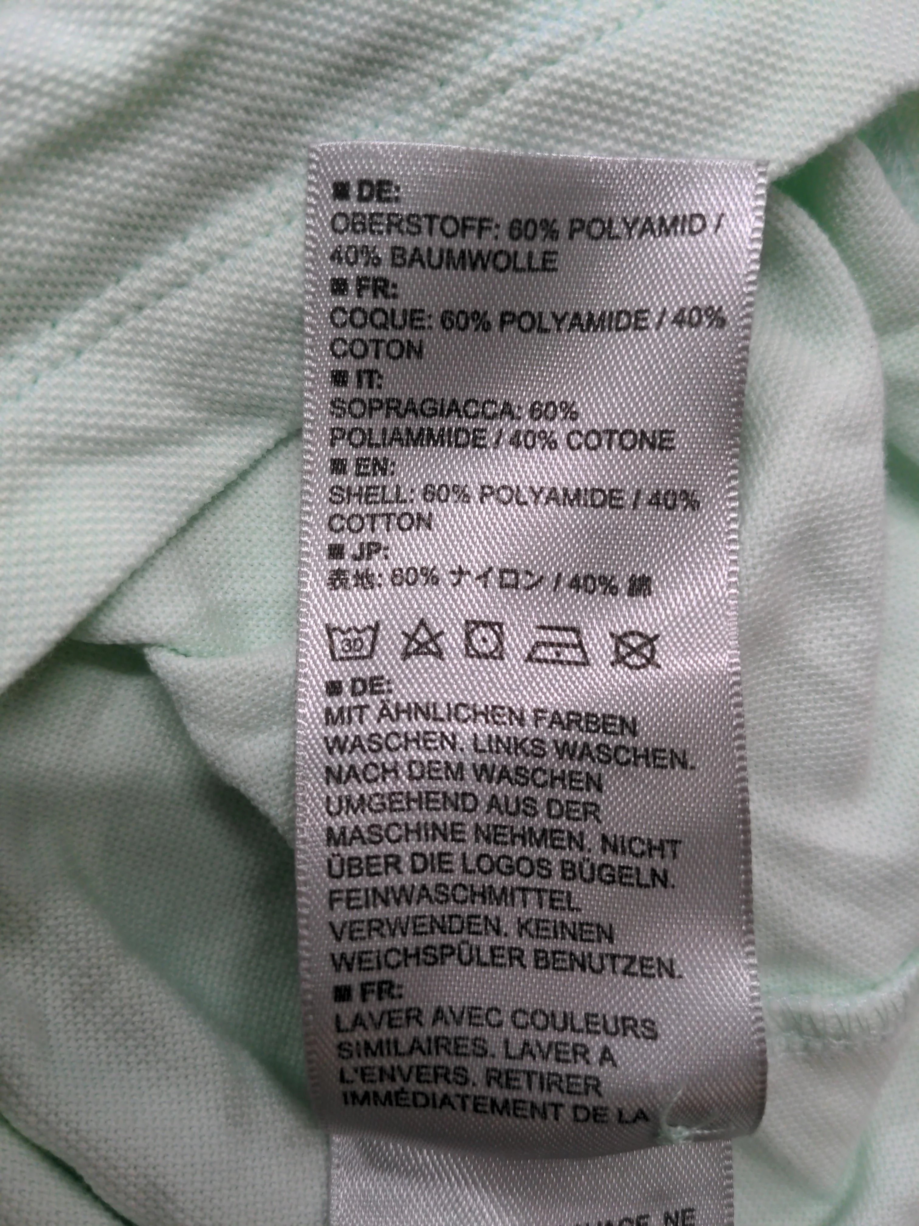 KJUS Men's Polo L Green Polyamide with Cotton Basic - Image 6