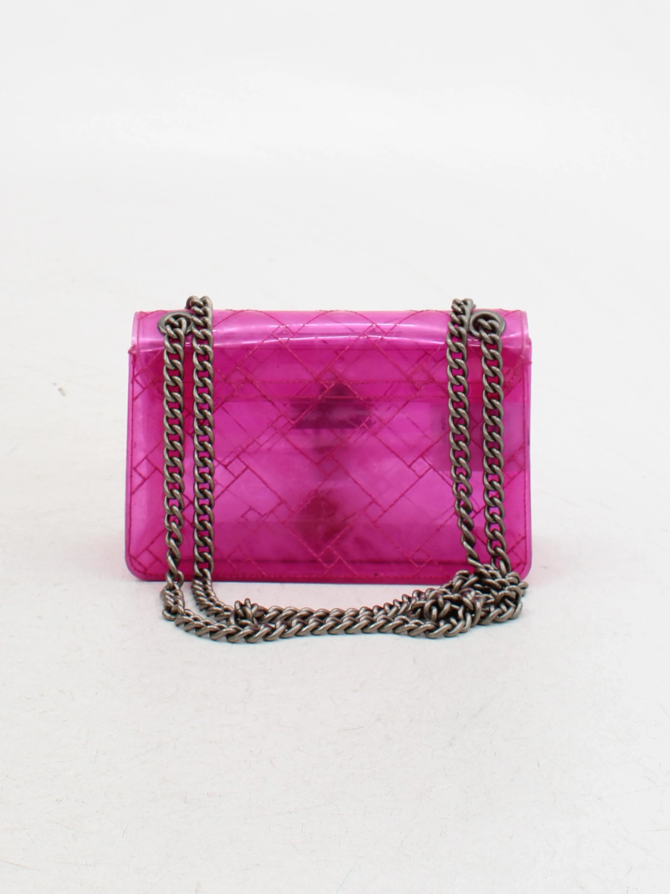 Kurt Geiger Women's Bag Pink Geometric 100% Other Shoulder Bag - Image 2