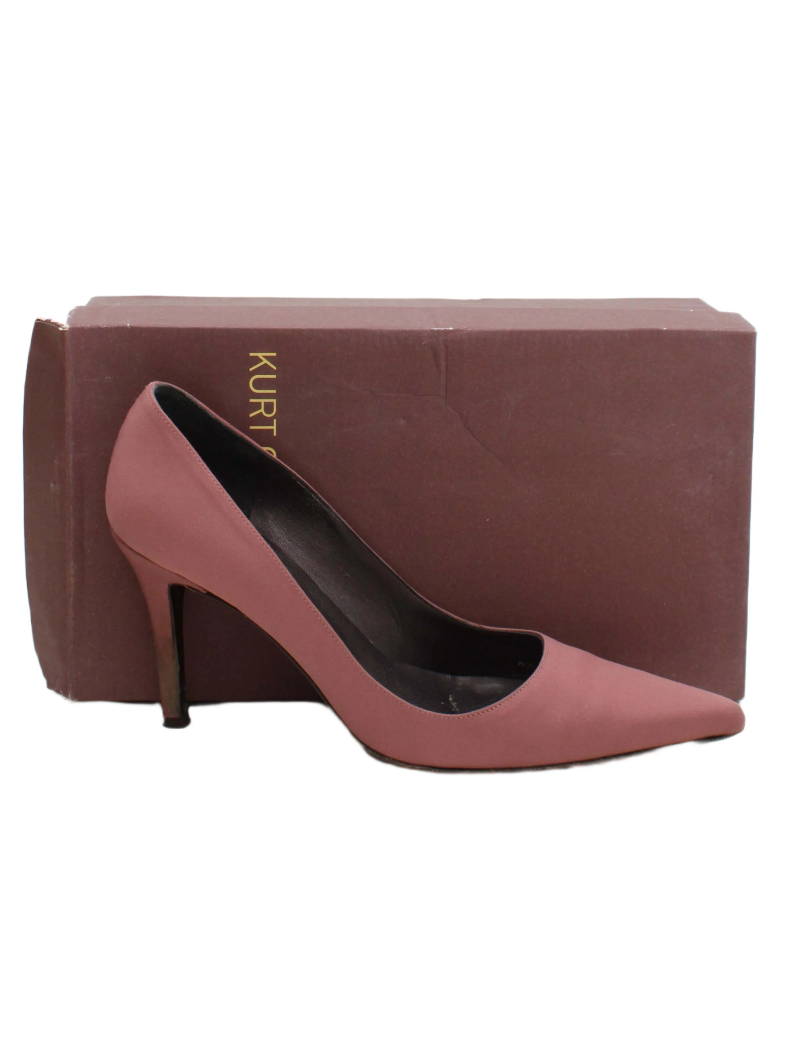 Kurt Geiger Women's Heels UK 6 Pink 100% Leather Court