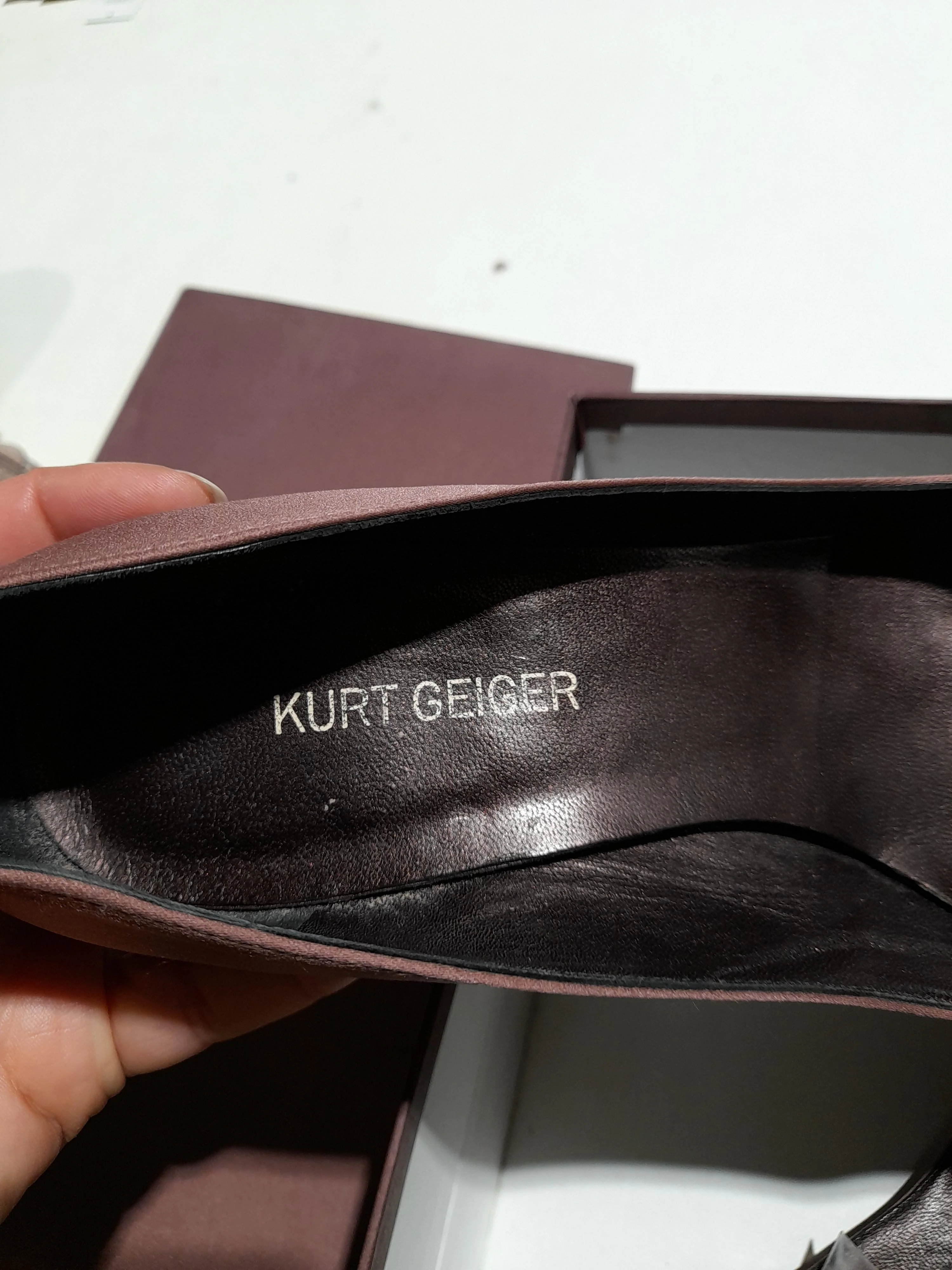 Kurt Geiger Women's Heels UK 6 Pink 100% Leather Court - Image 10