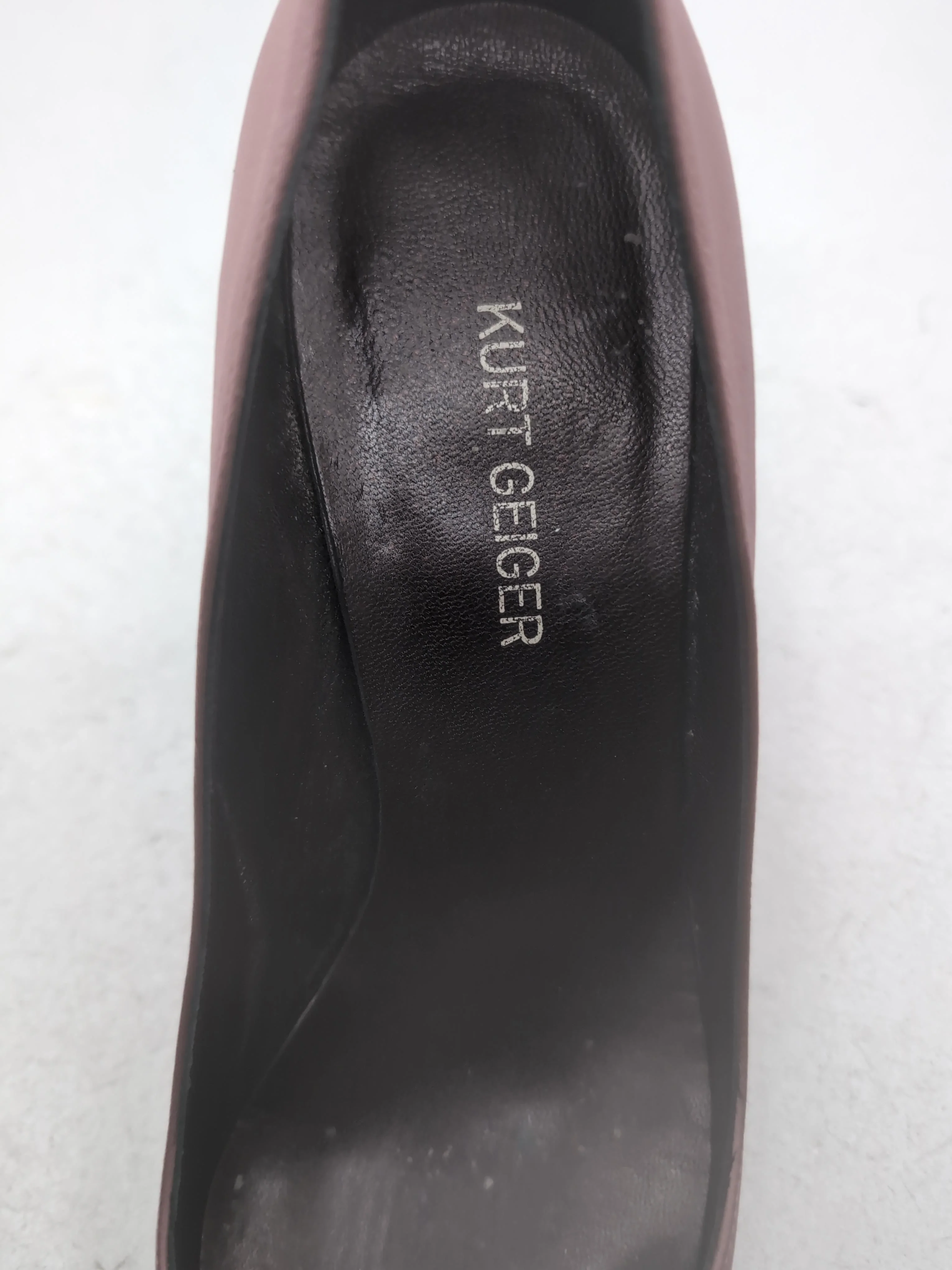 Kurt Geiger Women's Heels UK 6 Pink 100% Leather Court - Image 6