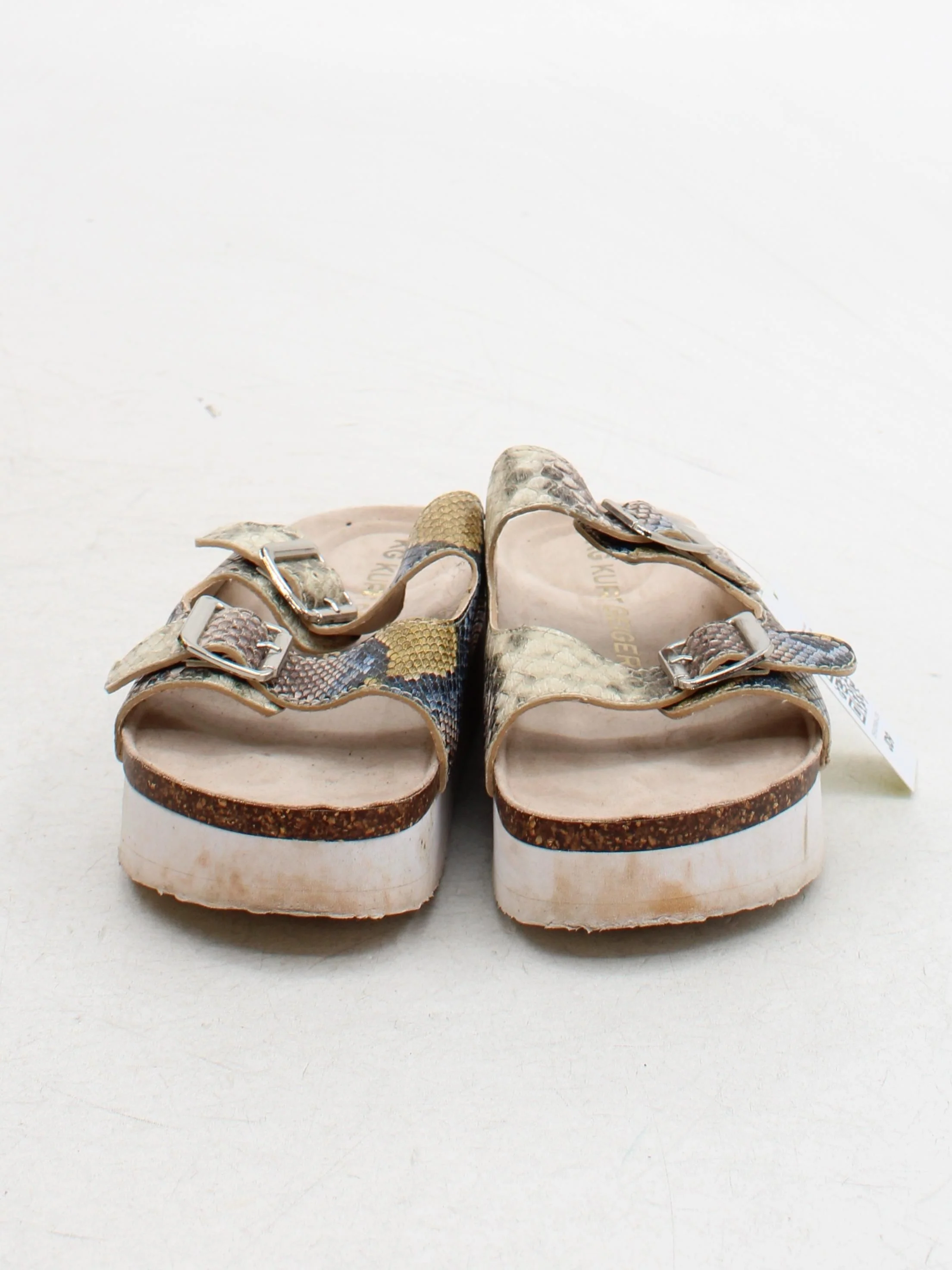 Kurt Geiger Women's Sandals UK 6.5 Multi Animal Print 100% Other Slider - Image 2