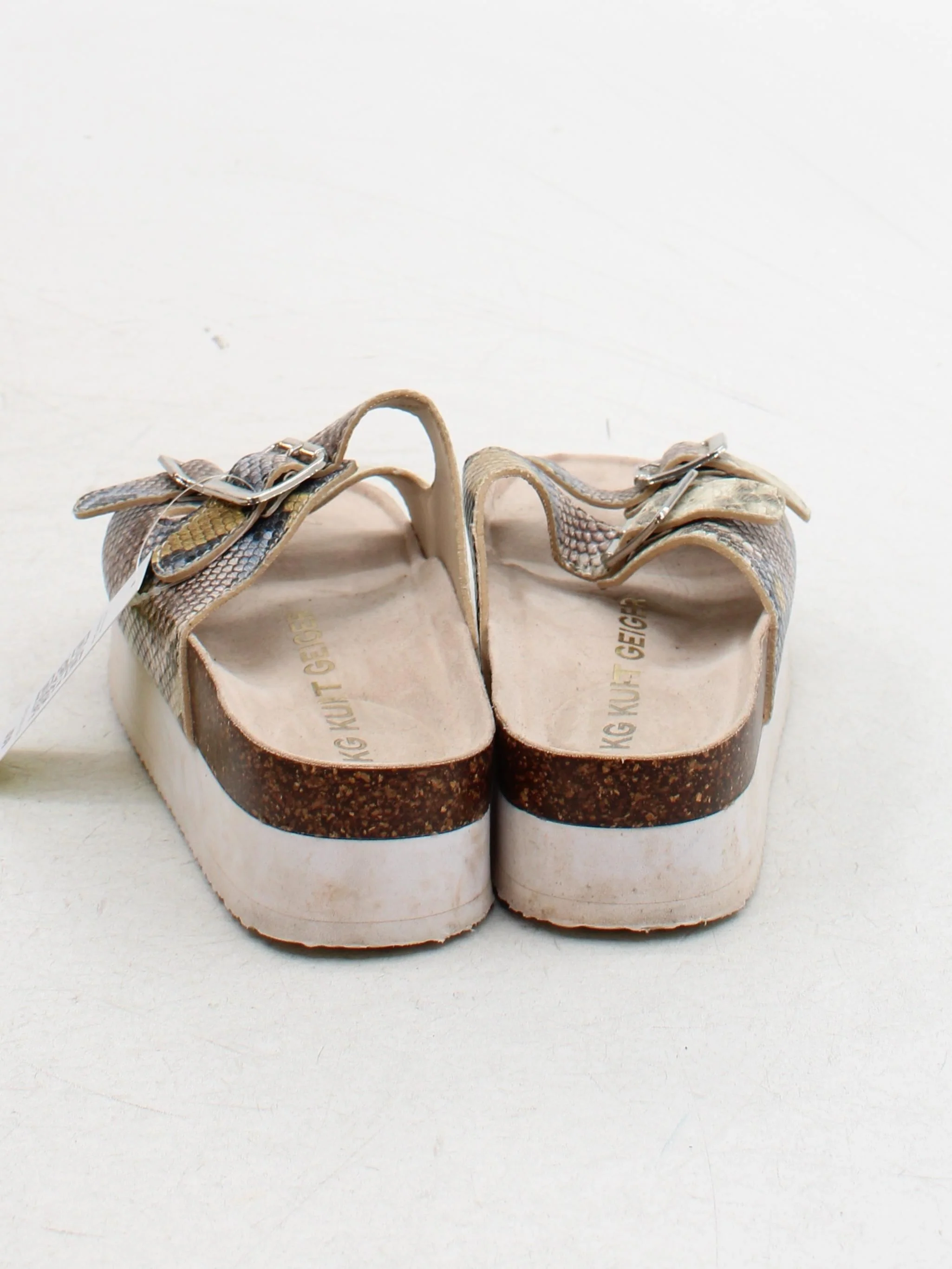 Kurt Geiger Women's Sandals UK 6.5 Multi Animal Print 100% Other Slider - Image 3