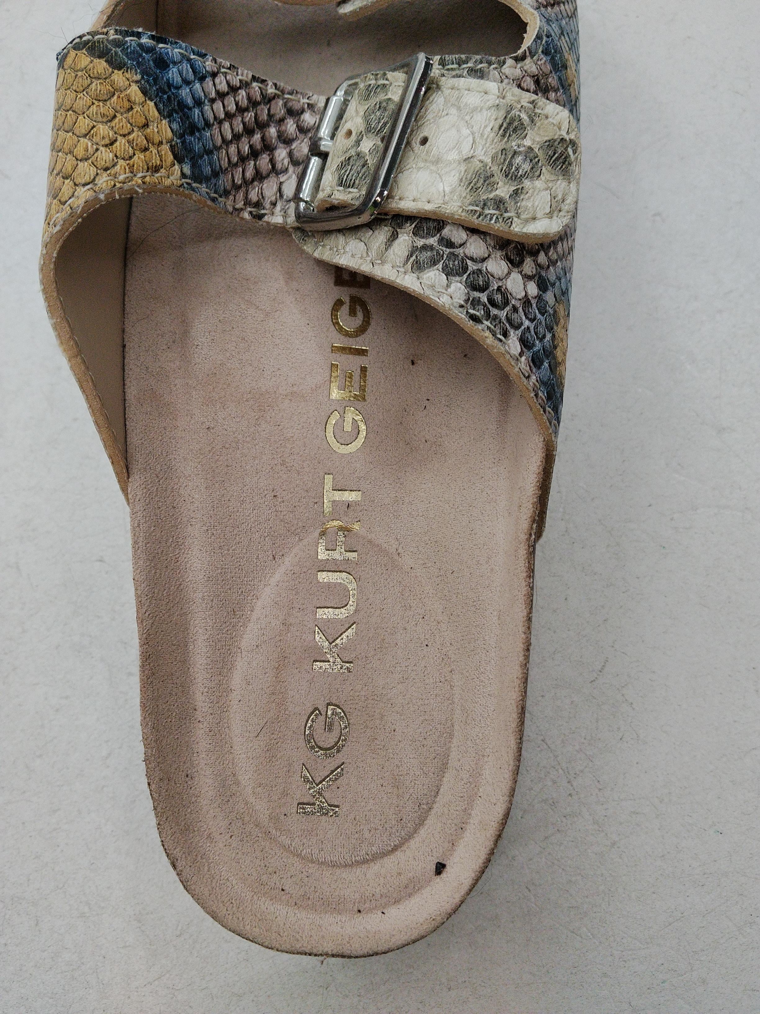 Kurt Geiger Women's Sandals UK 6.5 Multi Animal Print 100% Other Slider - Image 6