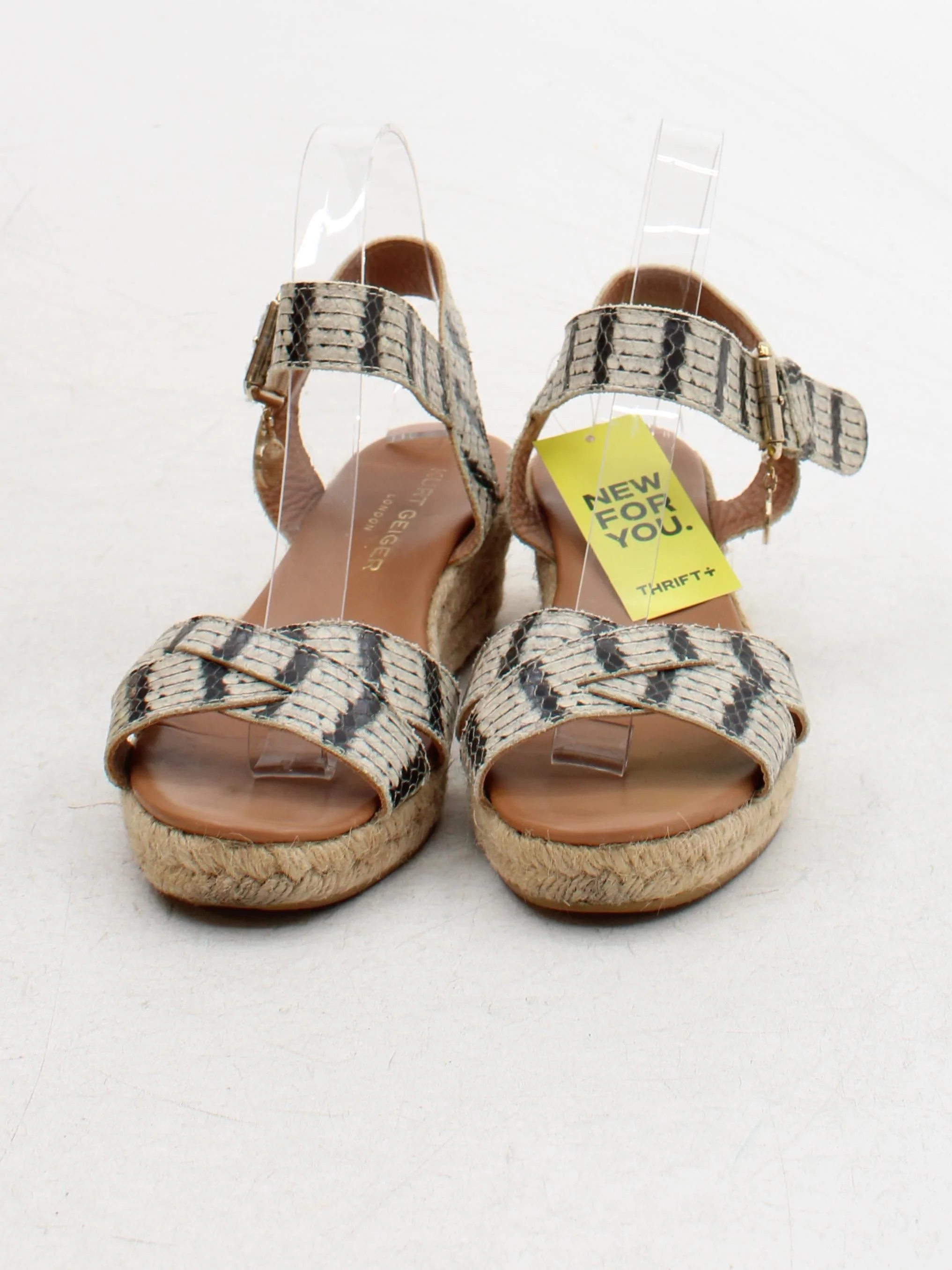 Kurt Geiger Women's Sandals UK 6 Multi Leather with Other Espadrille - Image 2